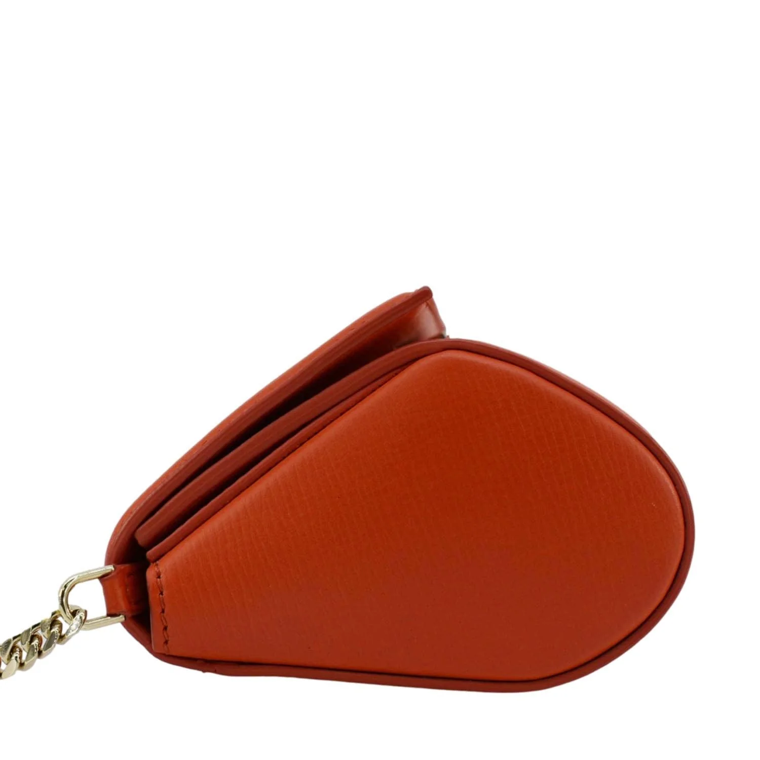 GIVENCHY Pandora Box Mini Leather Chain Shoulder Bag Orange - Image 9
