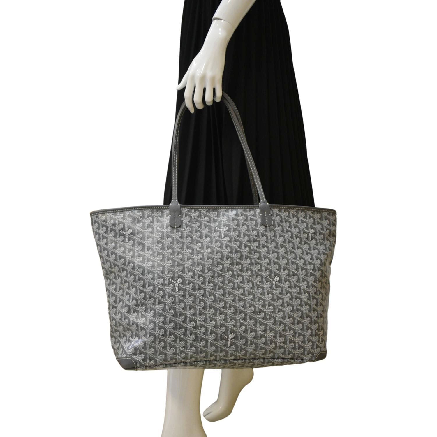 GOYARD Canvas Artois MM Shoulder Bag Black - Image 2