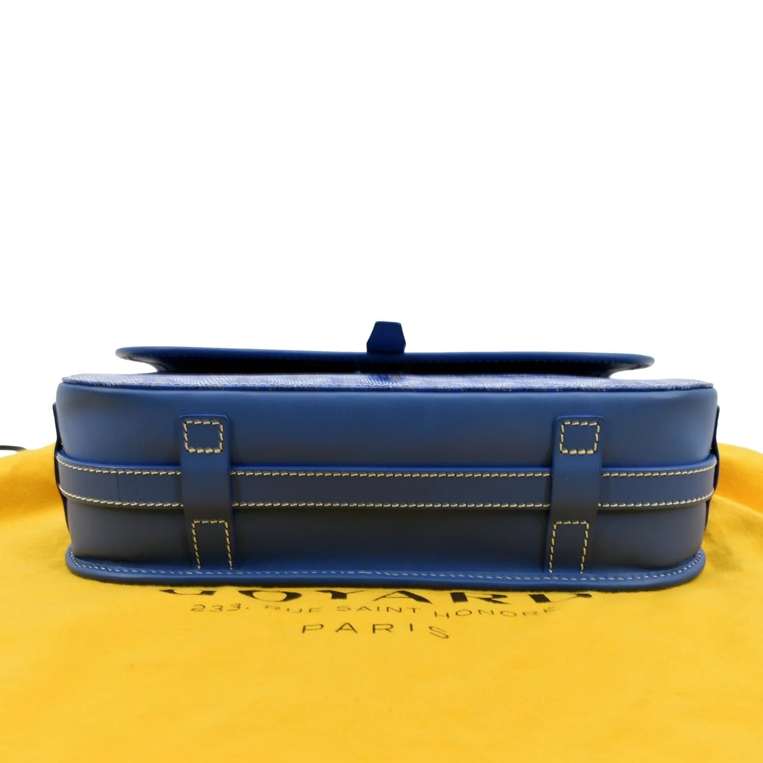 GOYARD Belvedere PM Canvas Messenger Bag Blue - Image 10