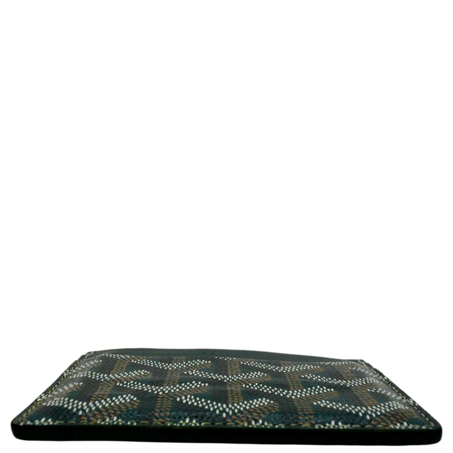 GOYARD Saint Sulpice Monogram Canvas Card Holder Green - Image 10