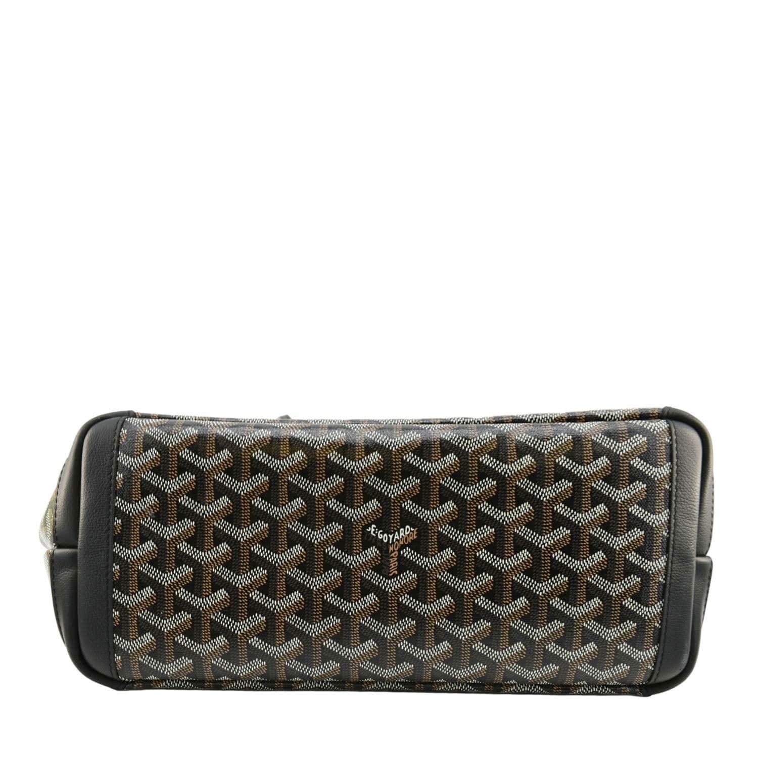 GOYARD Artois PM Canvas Shoulder Bag Black - Image 10