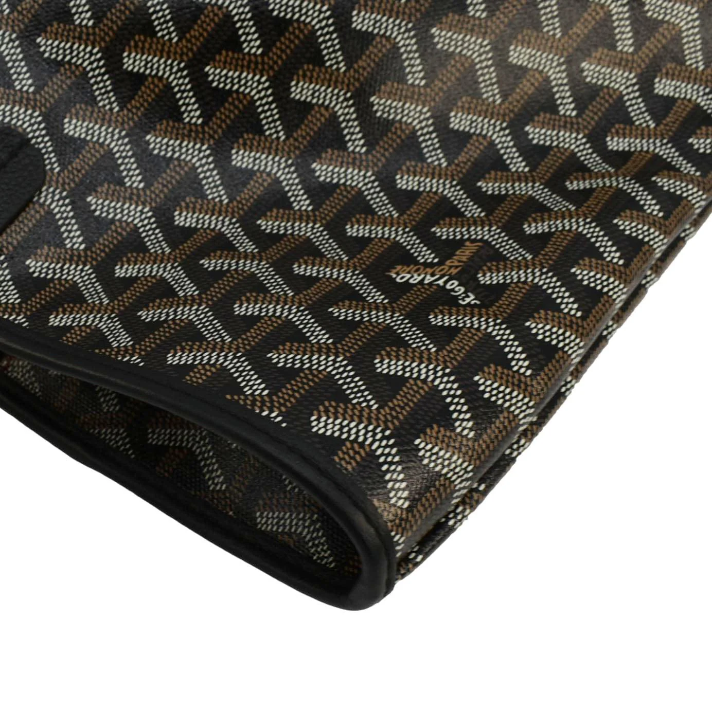 GOYARD Artois PM Canvas Shoulder Bag Black - Image 9