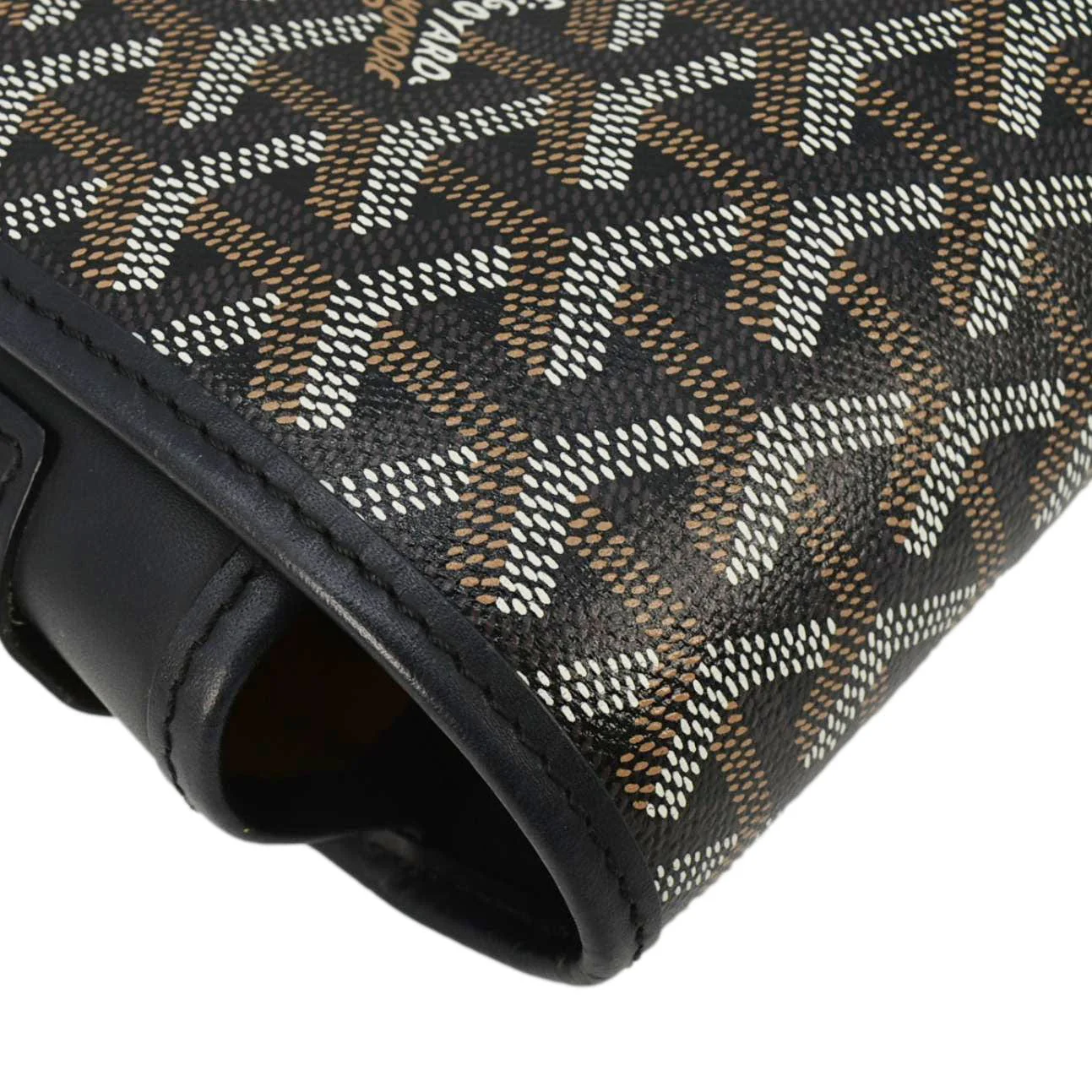 GOYARD Belvedere MM Canvas Messenger Bag Brown - Image 8