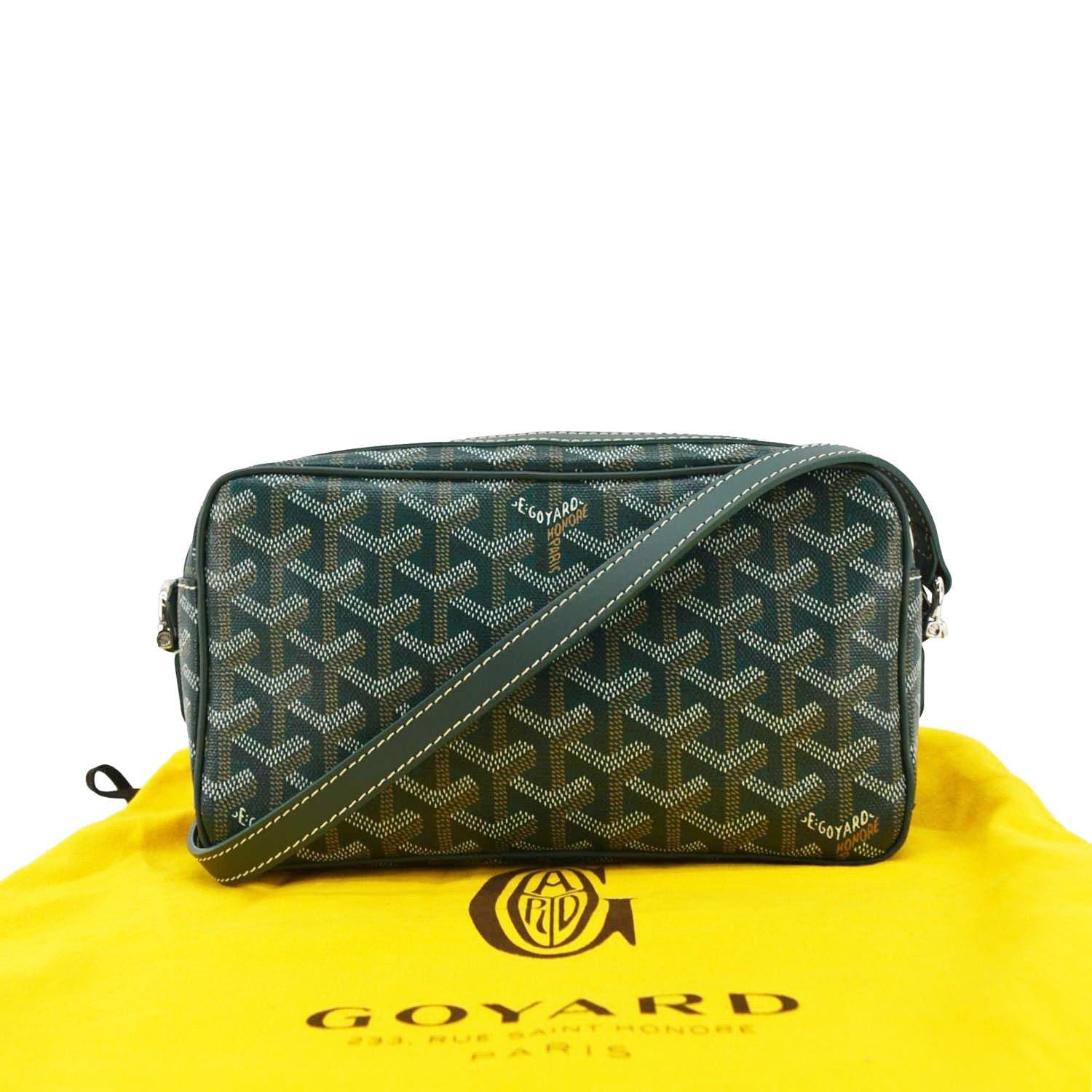 GOYARD Sac Cap Vert PM Canvas Shoulder Bag Green - Image 3