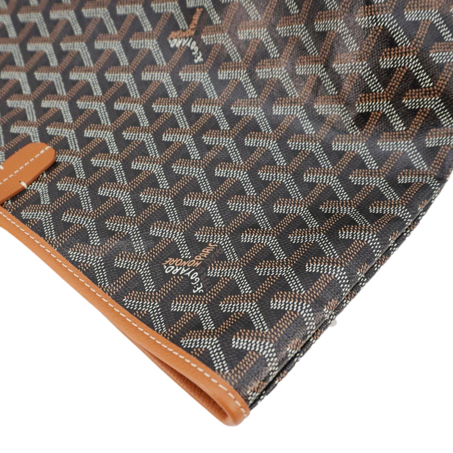 GOYARD Saint Louis Canvas Tote Shoulder Bag Brown - Image 6