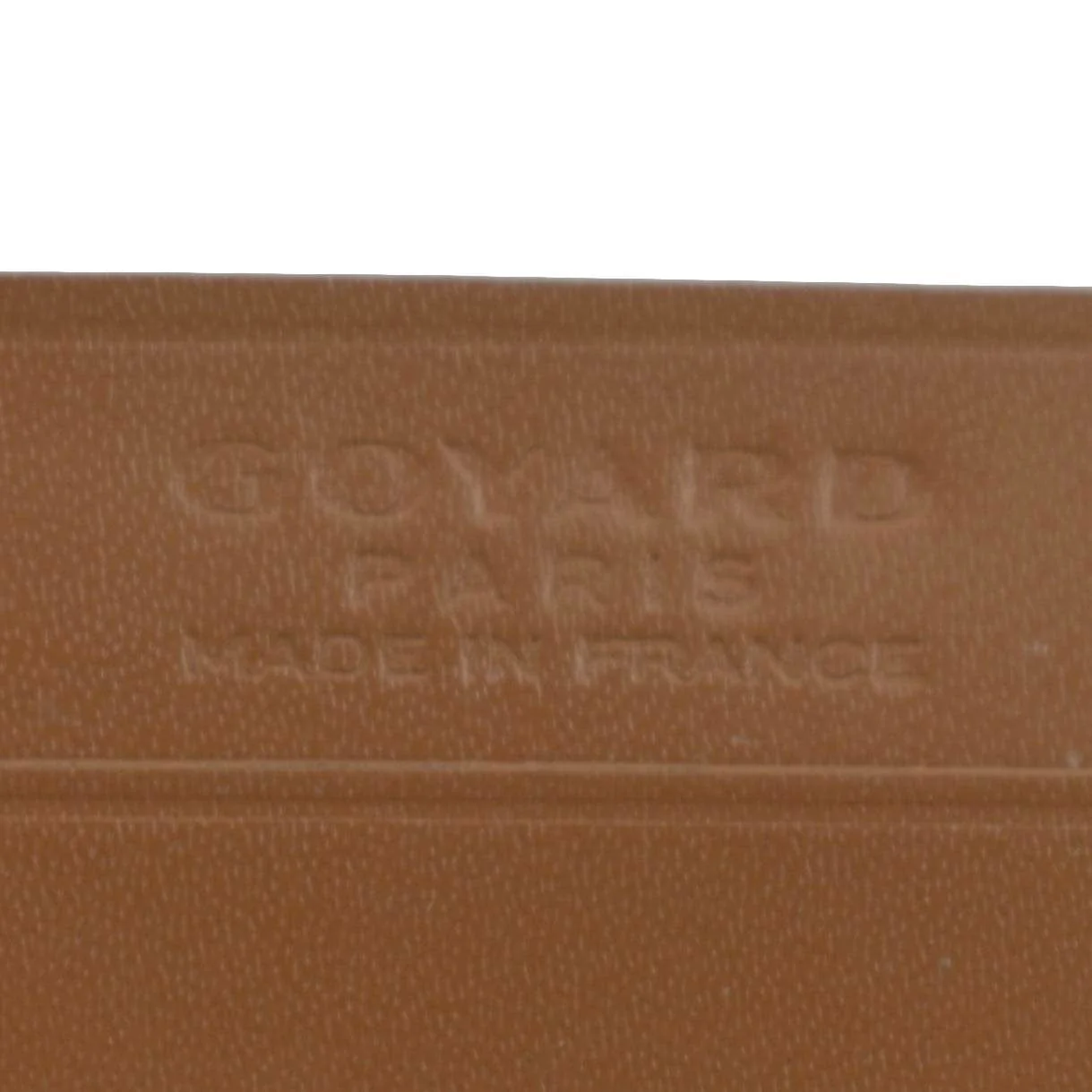 GOYARD Saint Sulpice Canvas Card Holder Tan - Image 13