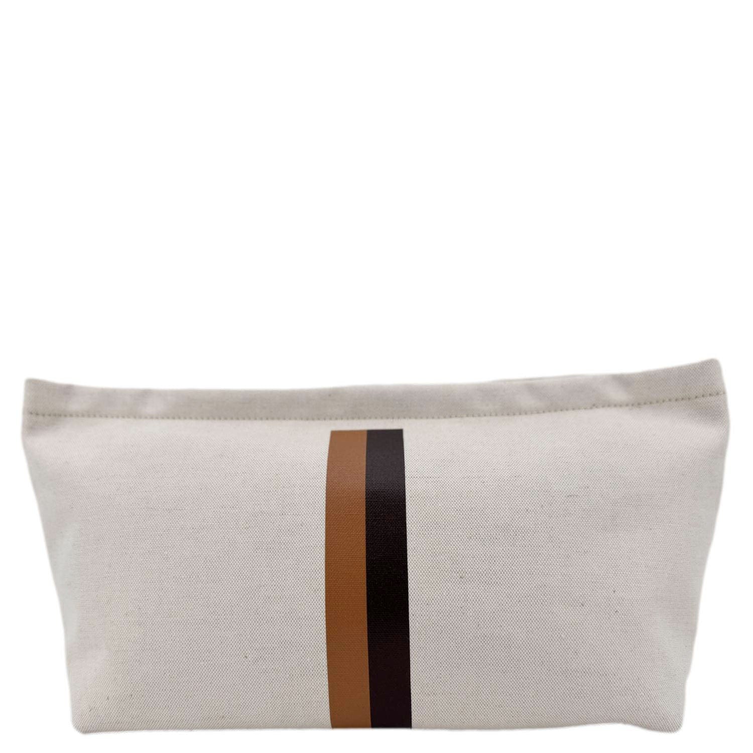 GOYARD Necessaire Canvas Organizer Pouch Off White - Image 4