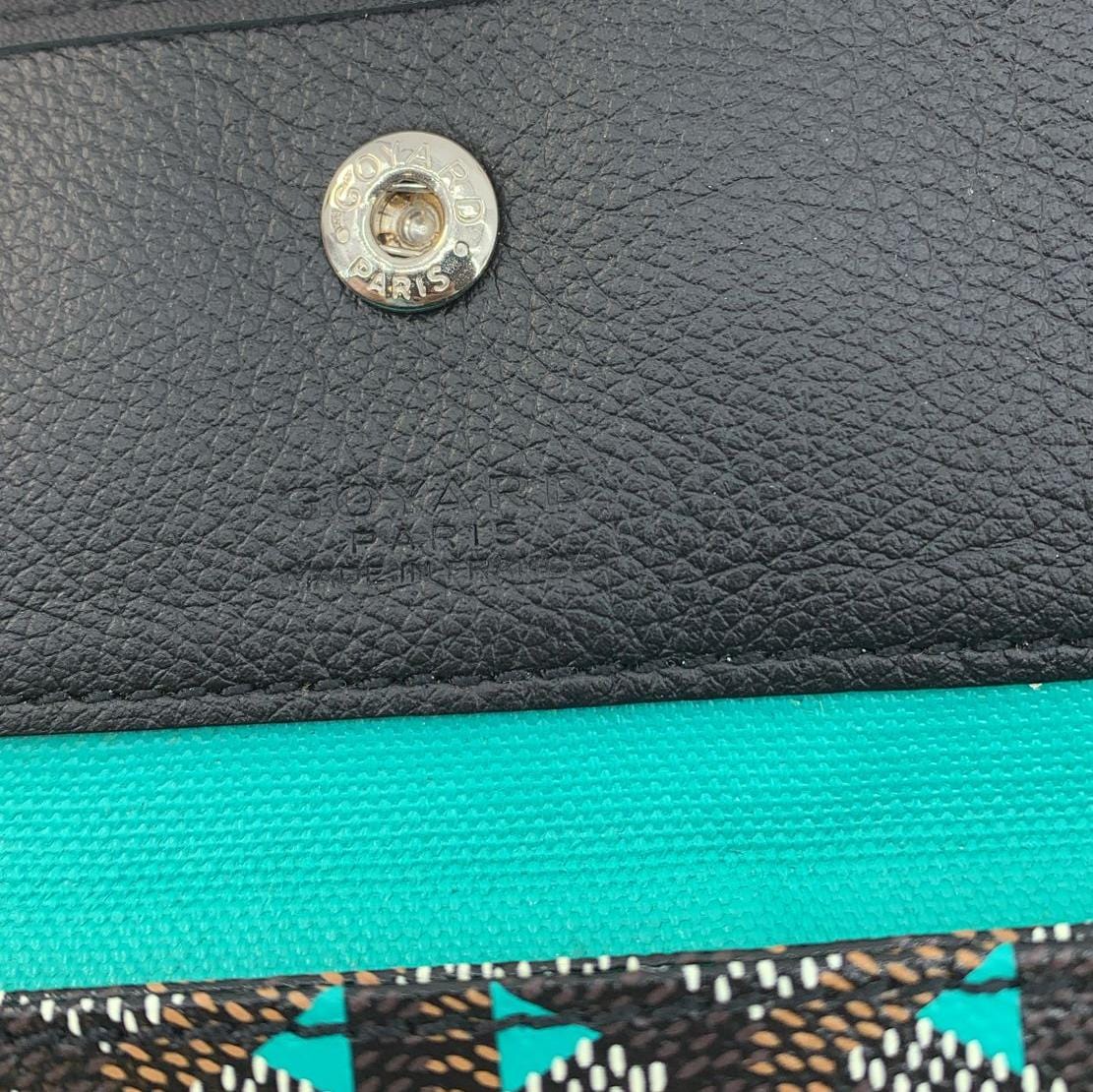 GOYARD Claire Voie Canvas Pouch Black - Image 10