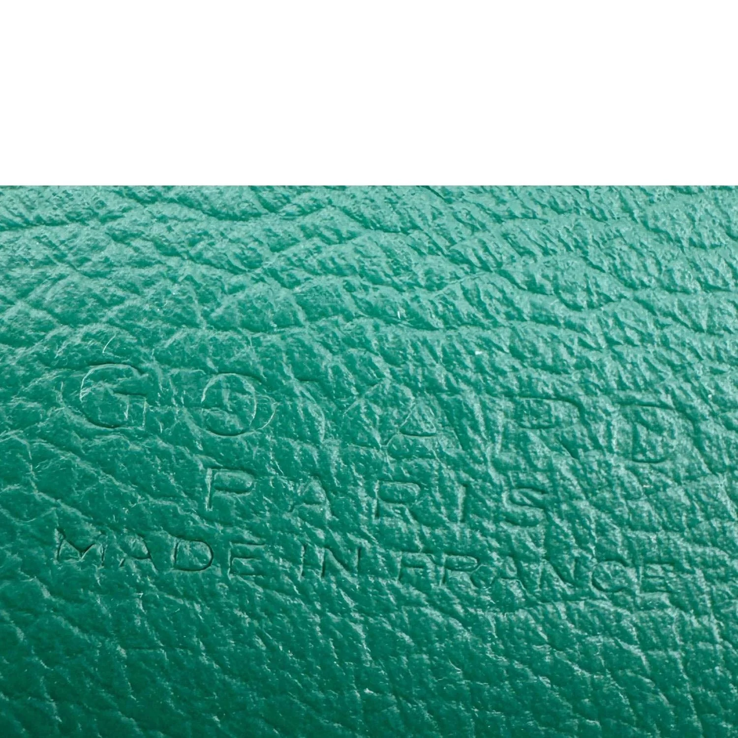 GOYARD Saint Louis PM Chevron Print Canvas Tote Bag Green - Image 14