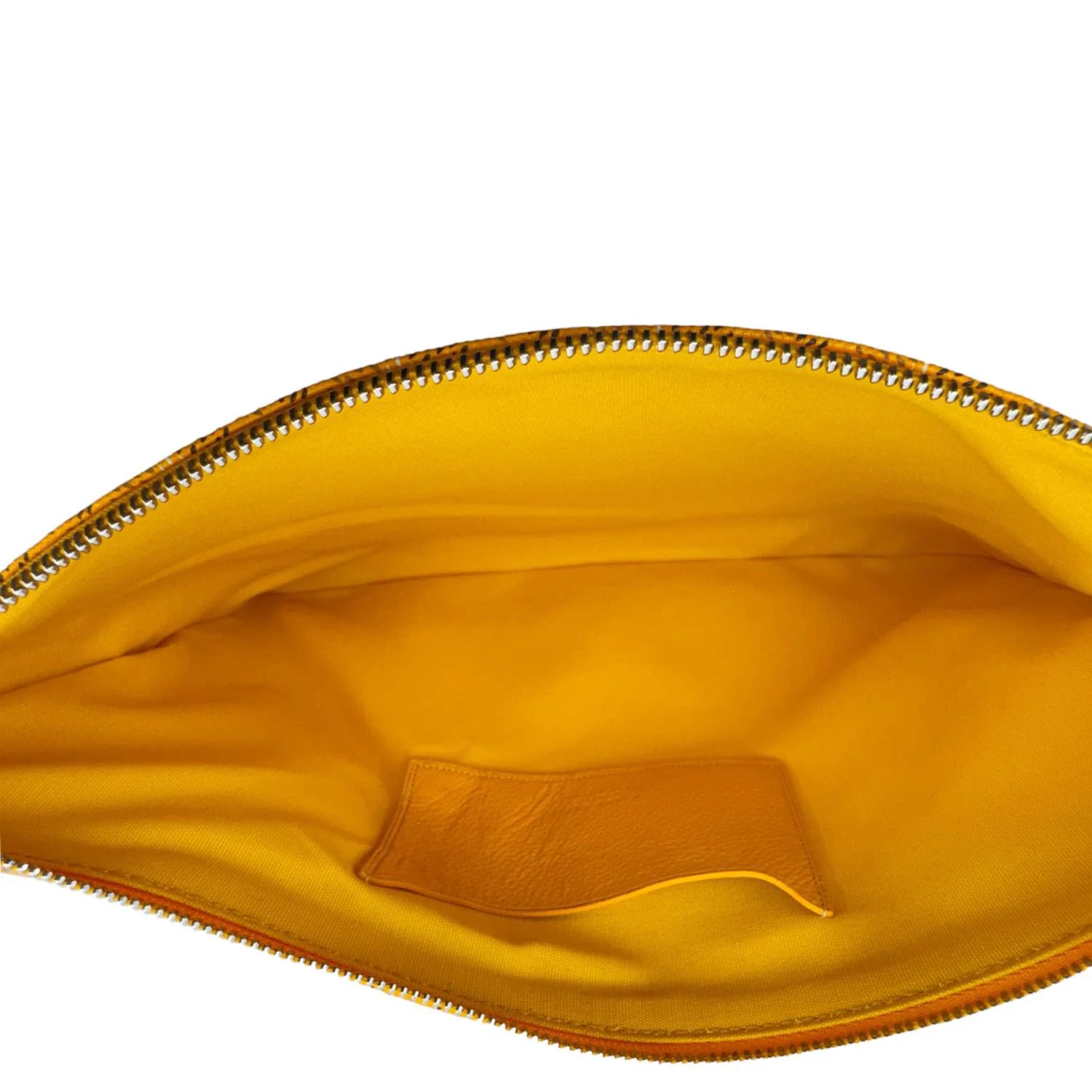 GOYARD Senat MM Canvas Zip Pouch Yellow - Image 12