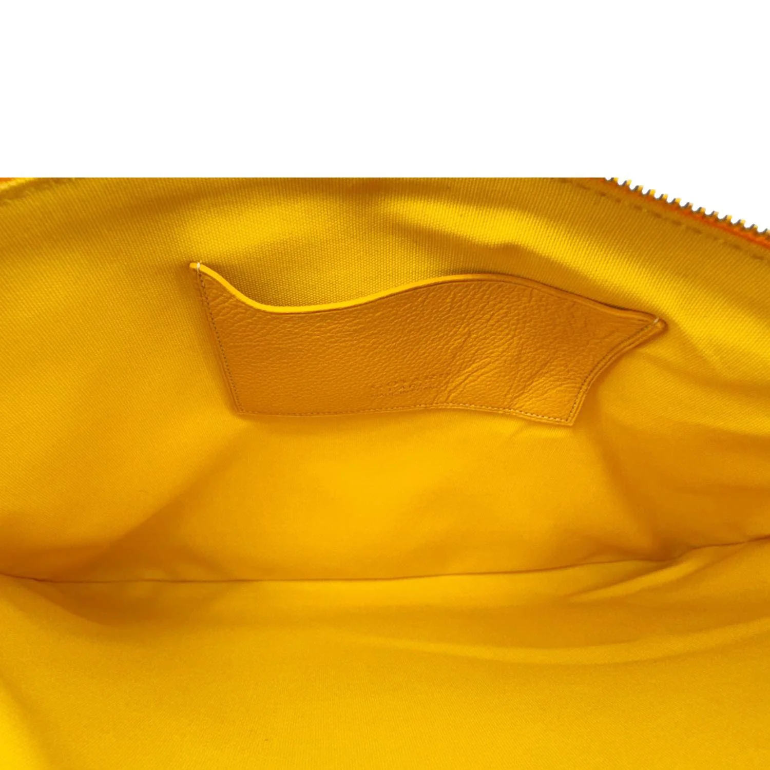 GOYARD Senat MM Canvas Zip Pouch Yellow - Image 13