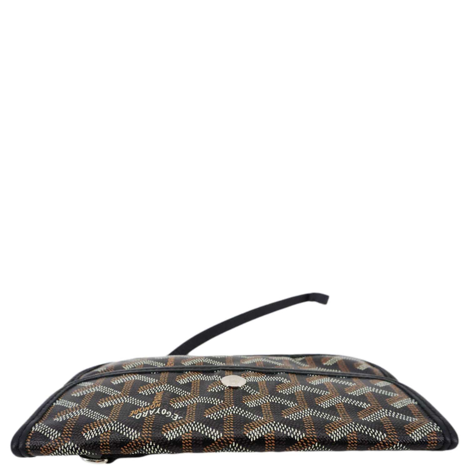 GOYARD Coated Canvas Wristlet Black - Image 5