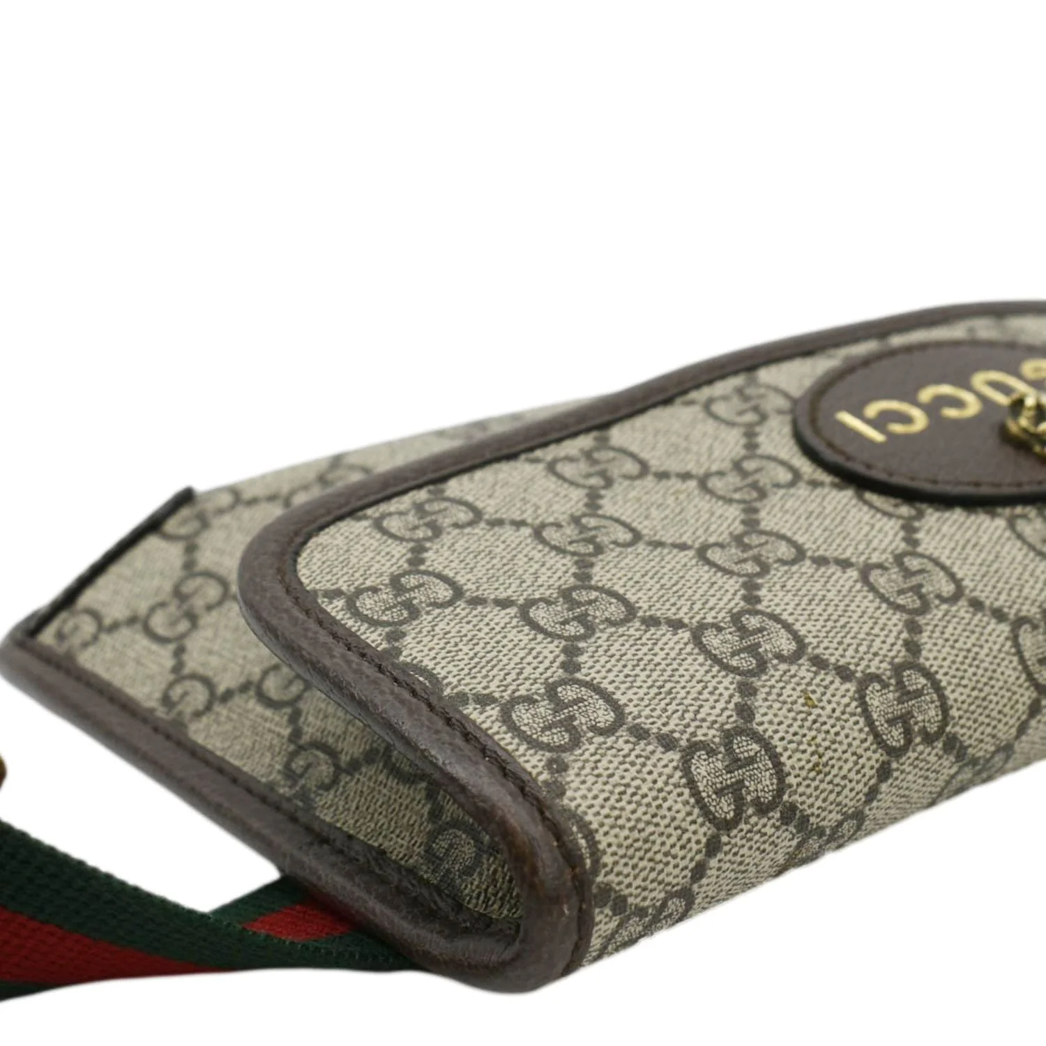 GUCCI Neo Vintage GG Monogram Canvas Belt Bag Beige 493930 - Image 5