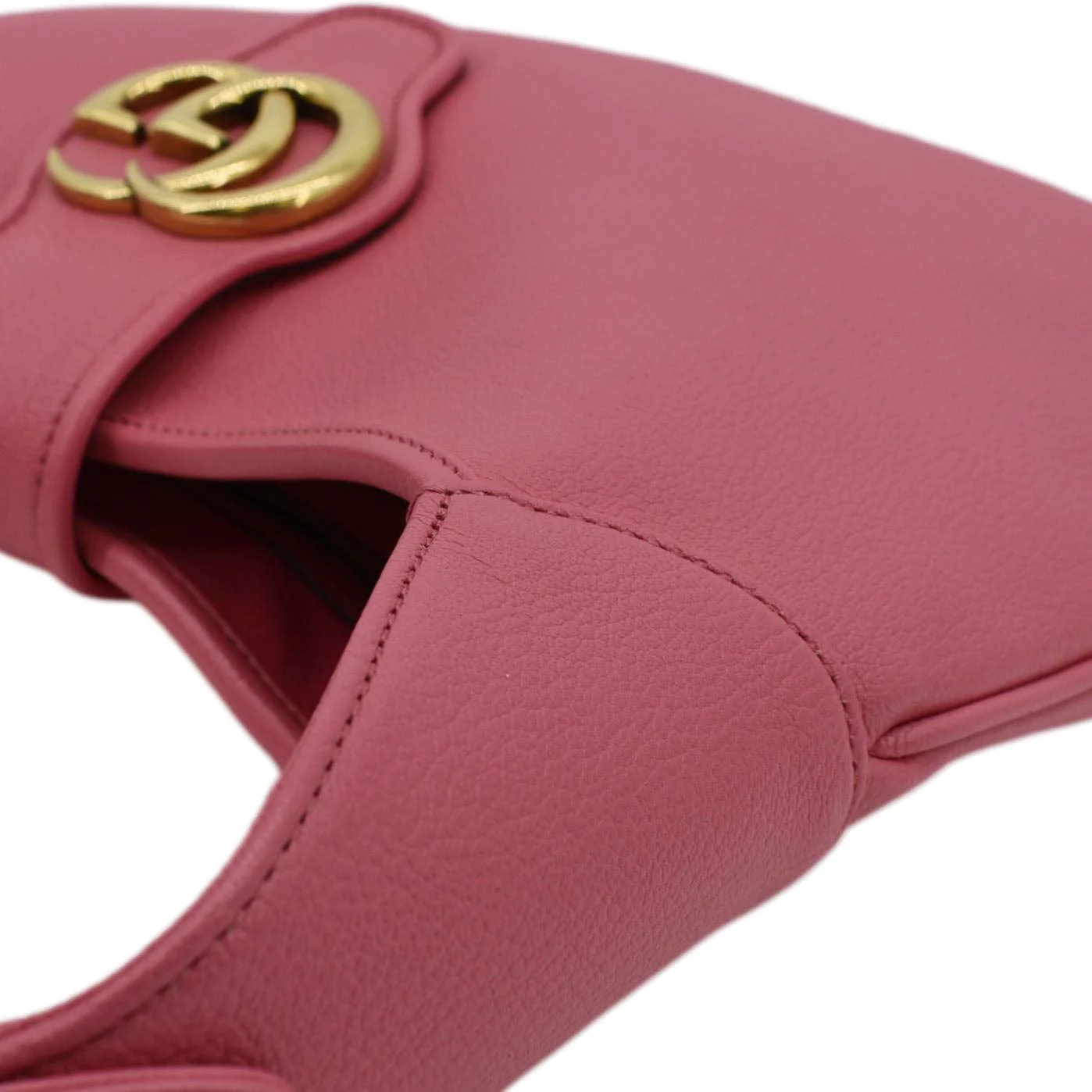 GUCCI Aphrodite Medium Leather Shoulder Bag Dusty Pink 726274 - Image 7
