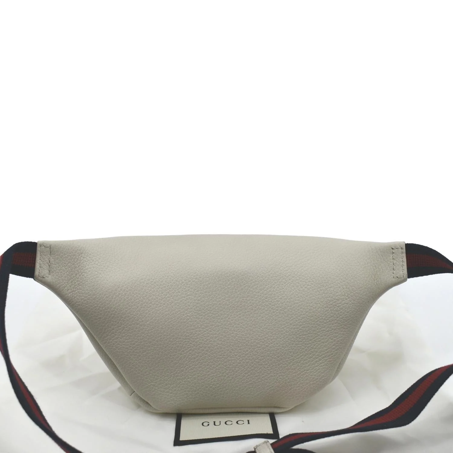 GUCCI Print Small Leather Belt Waist Bum Bag White 527792 - Image 4