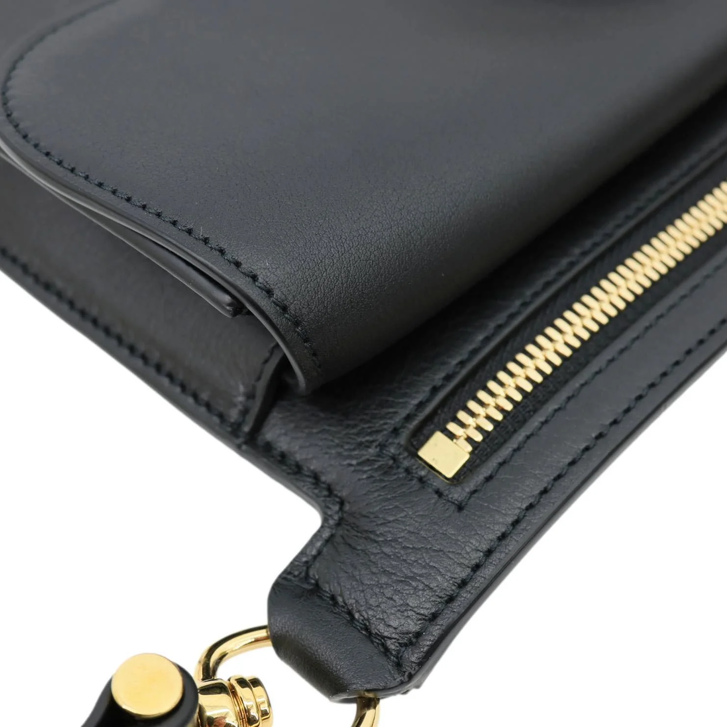 GUCCI Blondie Leather Belt Bag Black 718154 - Image 7