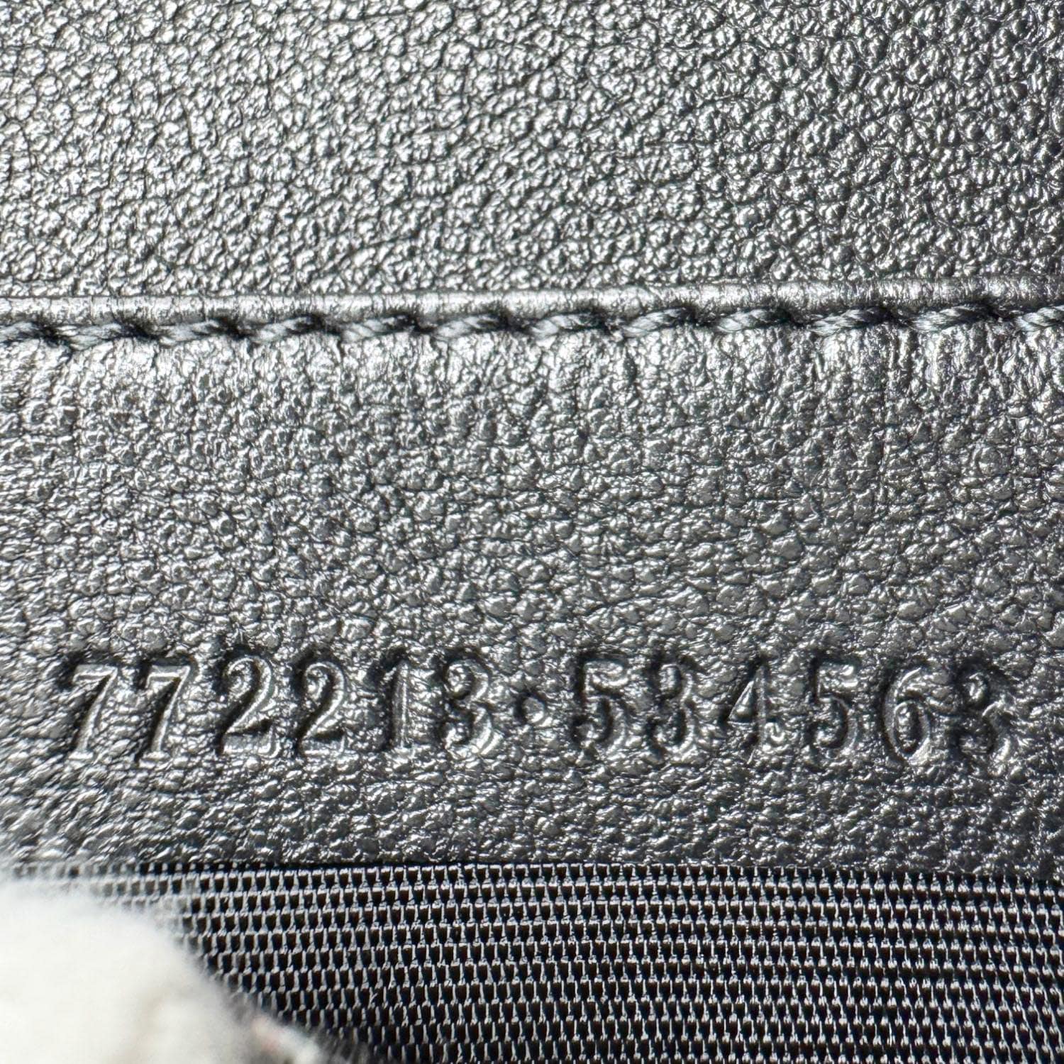 GUCCI Blondie WOC Leather Crossbody Bag Black 772213 - Image 13