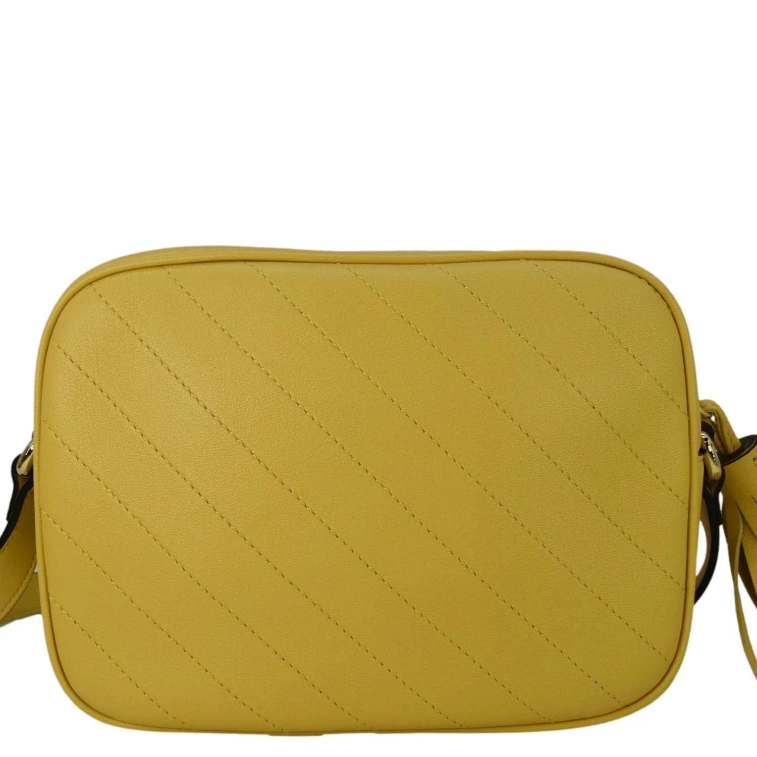 GUCCI Blondie Leather Camera Crossbody Bag Yellow 742360 - Image 4