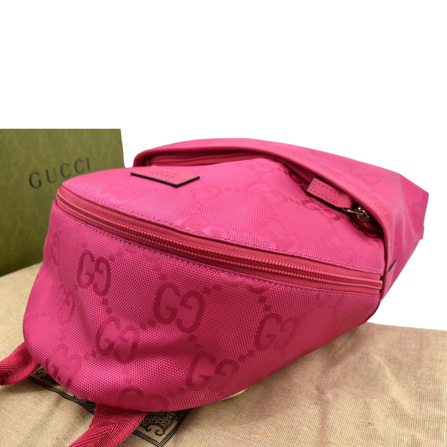 GUCCI Children's GG Coated Canvas Backpack Pink 271327 - Image 5