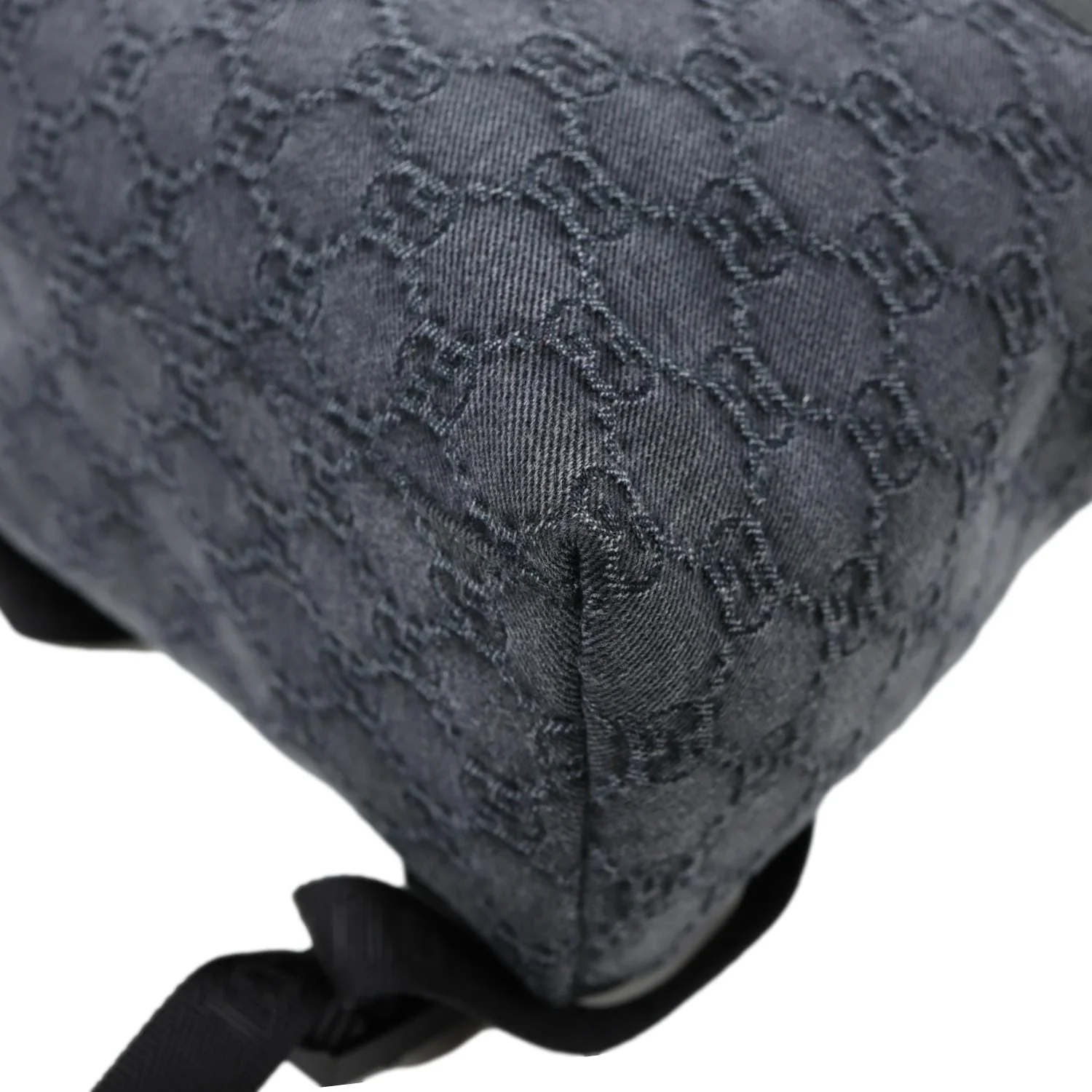GUCCI Children's GG Denim Backpack Dark Grey 782708 - Image 8