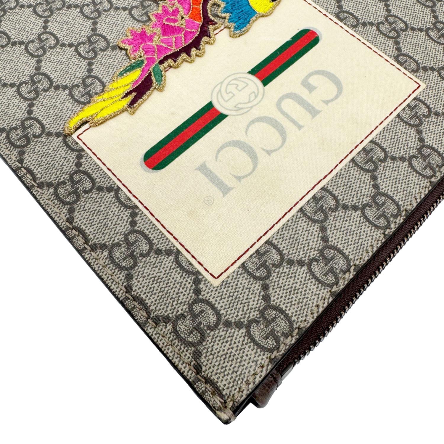 GUCCI Original Courrier Web GG Canvas Messenger Bag Beige 474083 - Image 11