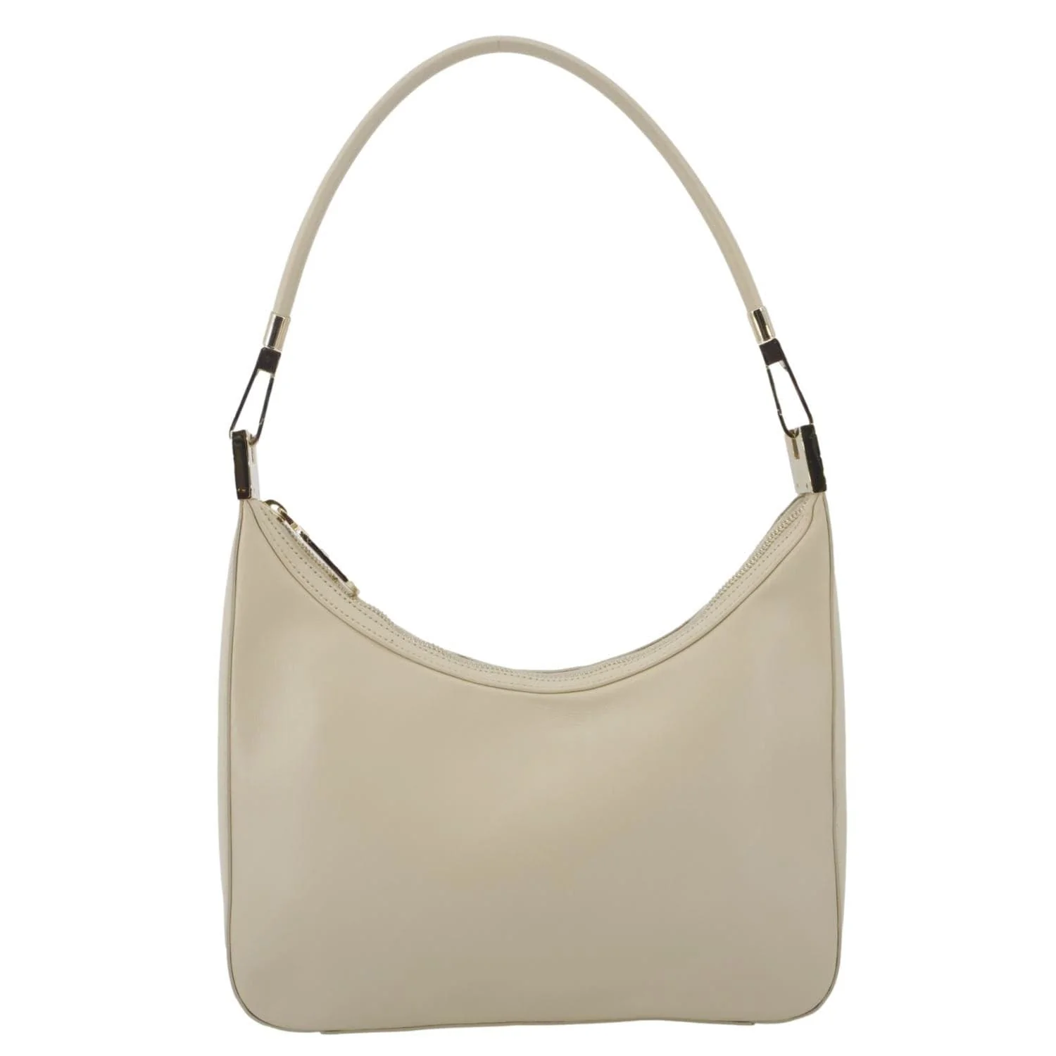 GUCCI Leather Shoulder Bag Cream 001.3812 - Image 3