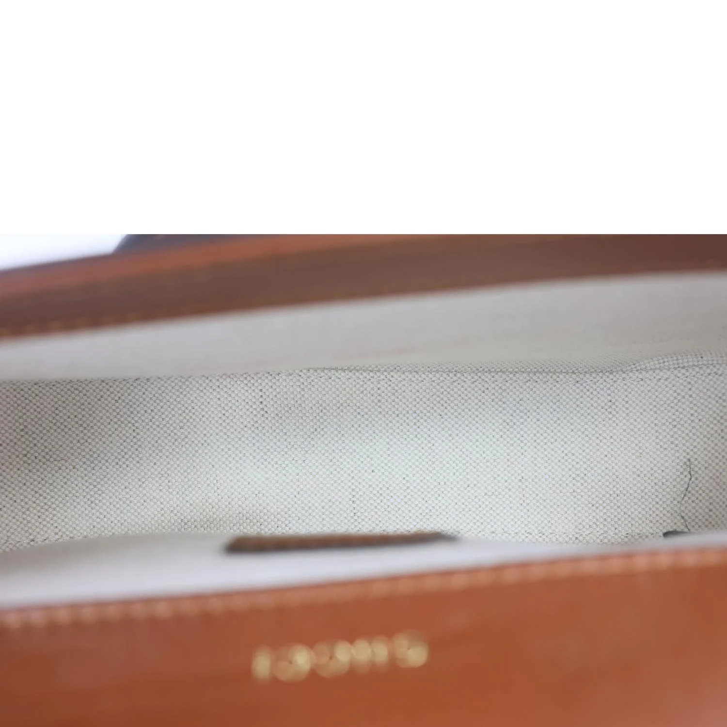 GUCCI Horsebit 1955 Crystal Mini GG Monogram Canvas Shoulder Bag Beige 675801 - Image 12