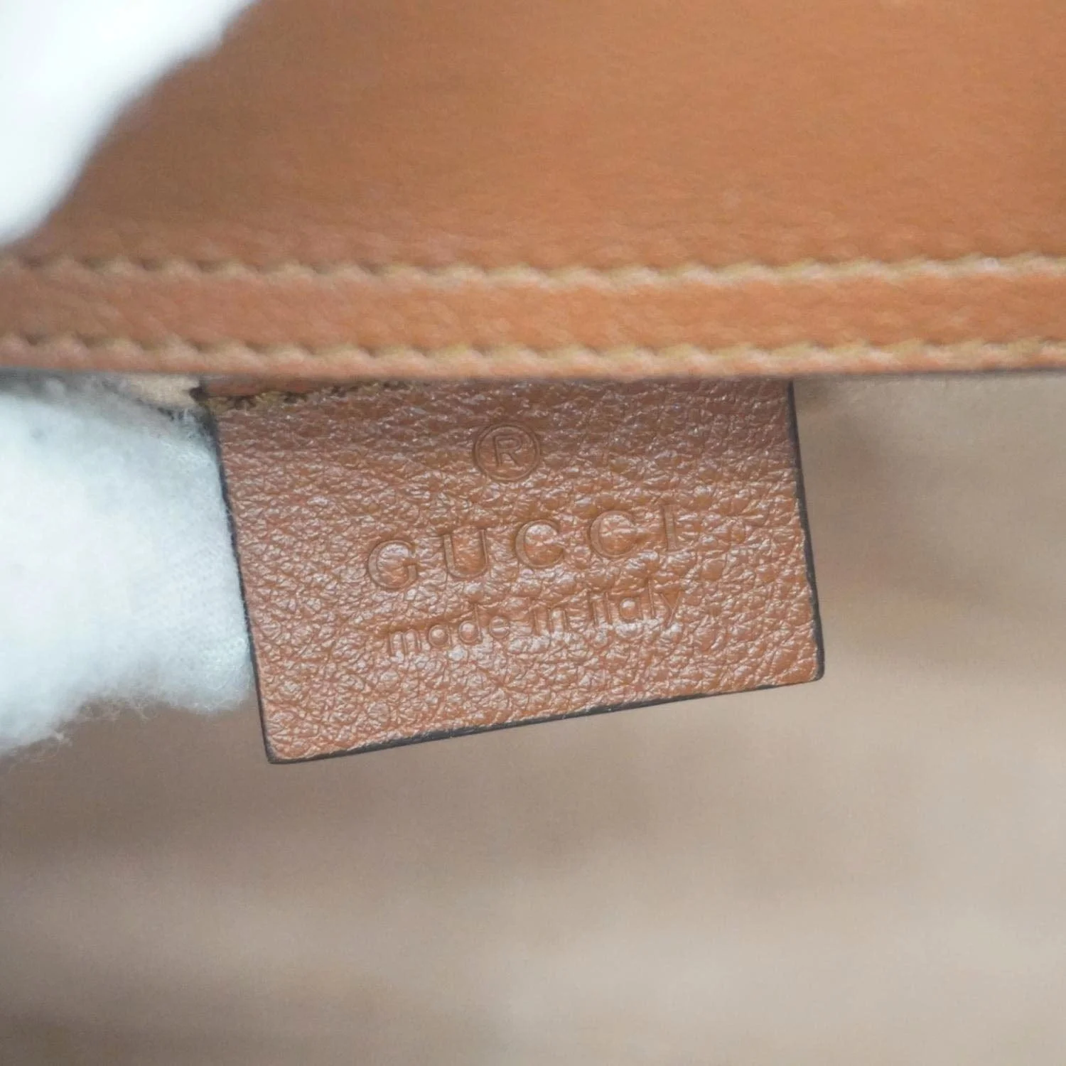 GUCCI Diana Bamboo Mini Leather Tote Bag Brown 655661 - Image 14