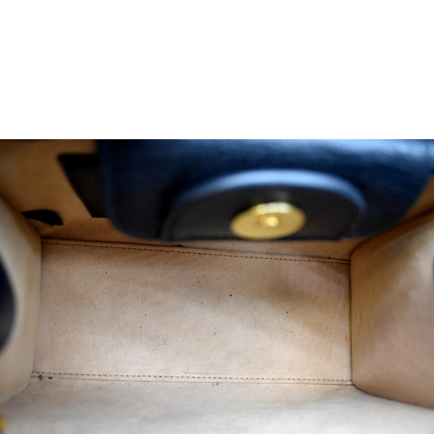 GUCCI Diana Bamboo Mini Leather Tote Bag Black 702732 - Image 10