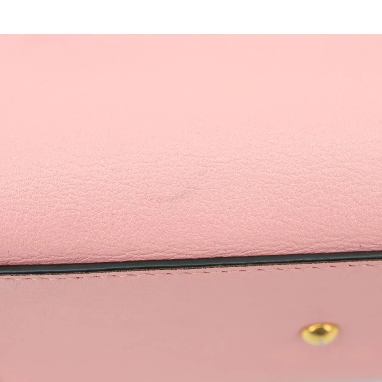 GUCCI Diana NM Bamboo Mini Leather Tote Bag Pink 655661 - Image 11
