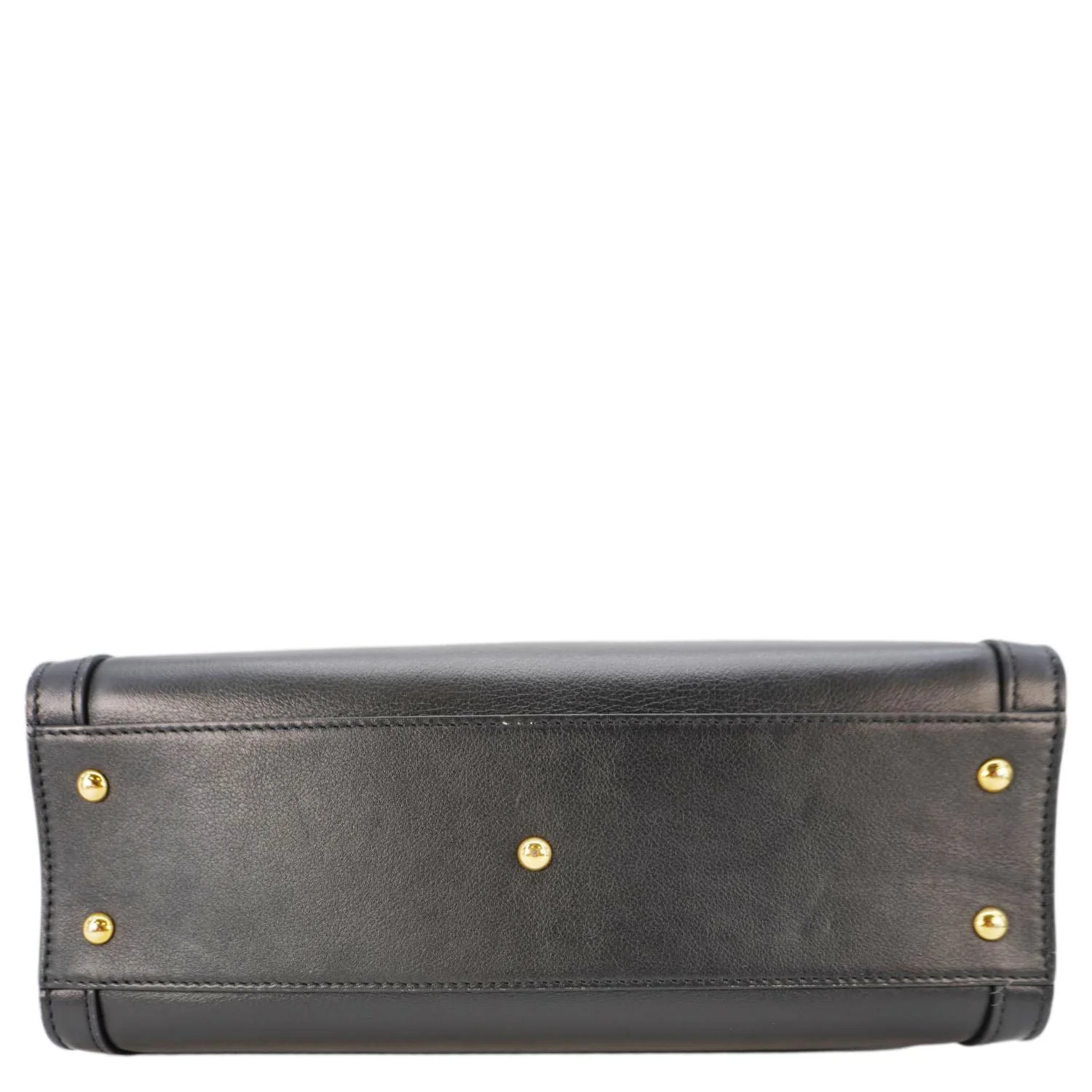GUCCI Bamboo Diana Small Leather Tote Bag Black 660195 - Image 10