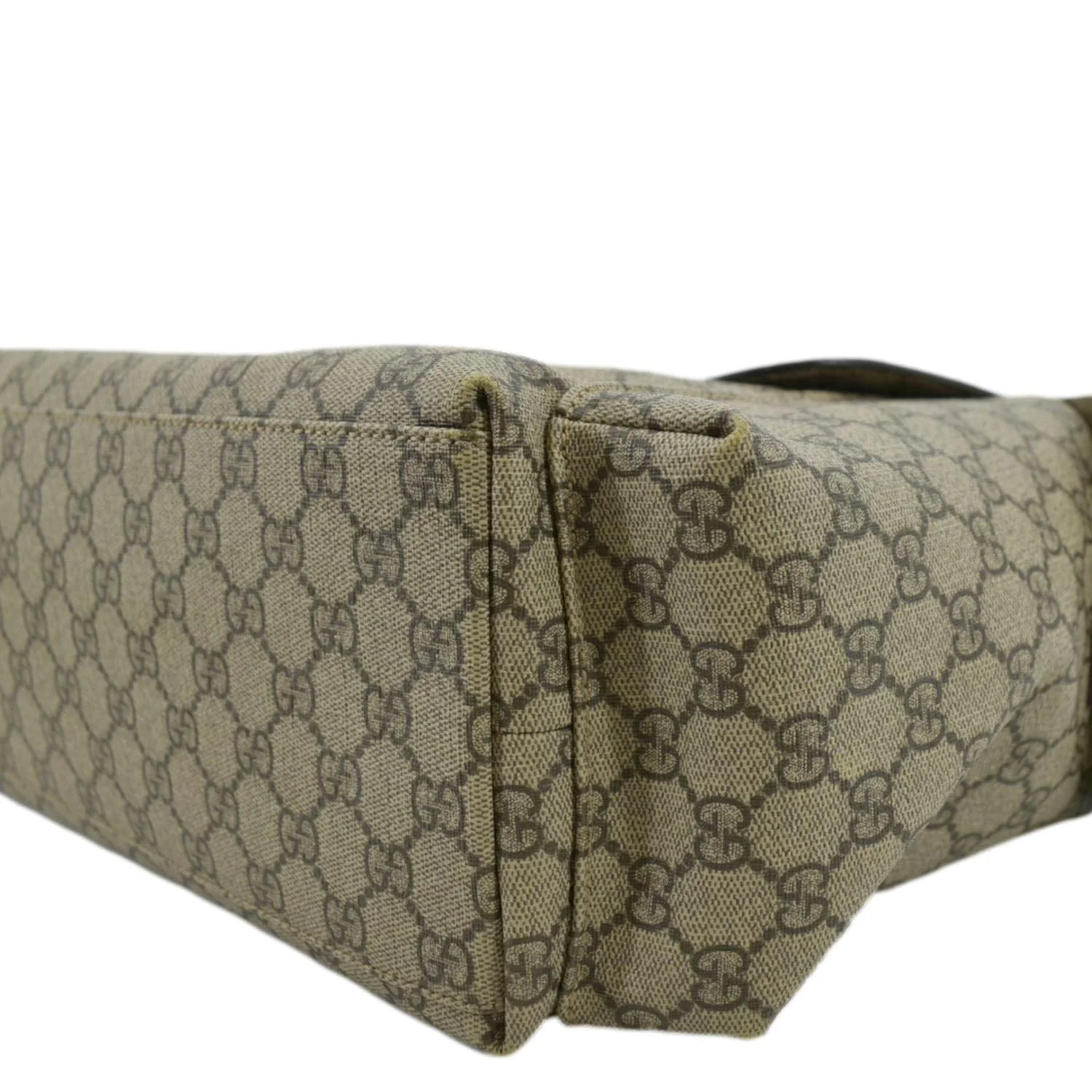 GUCCI Diaper GG Canvas Shoulder Bag Beige 211131 - Image 9