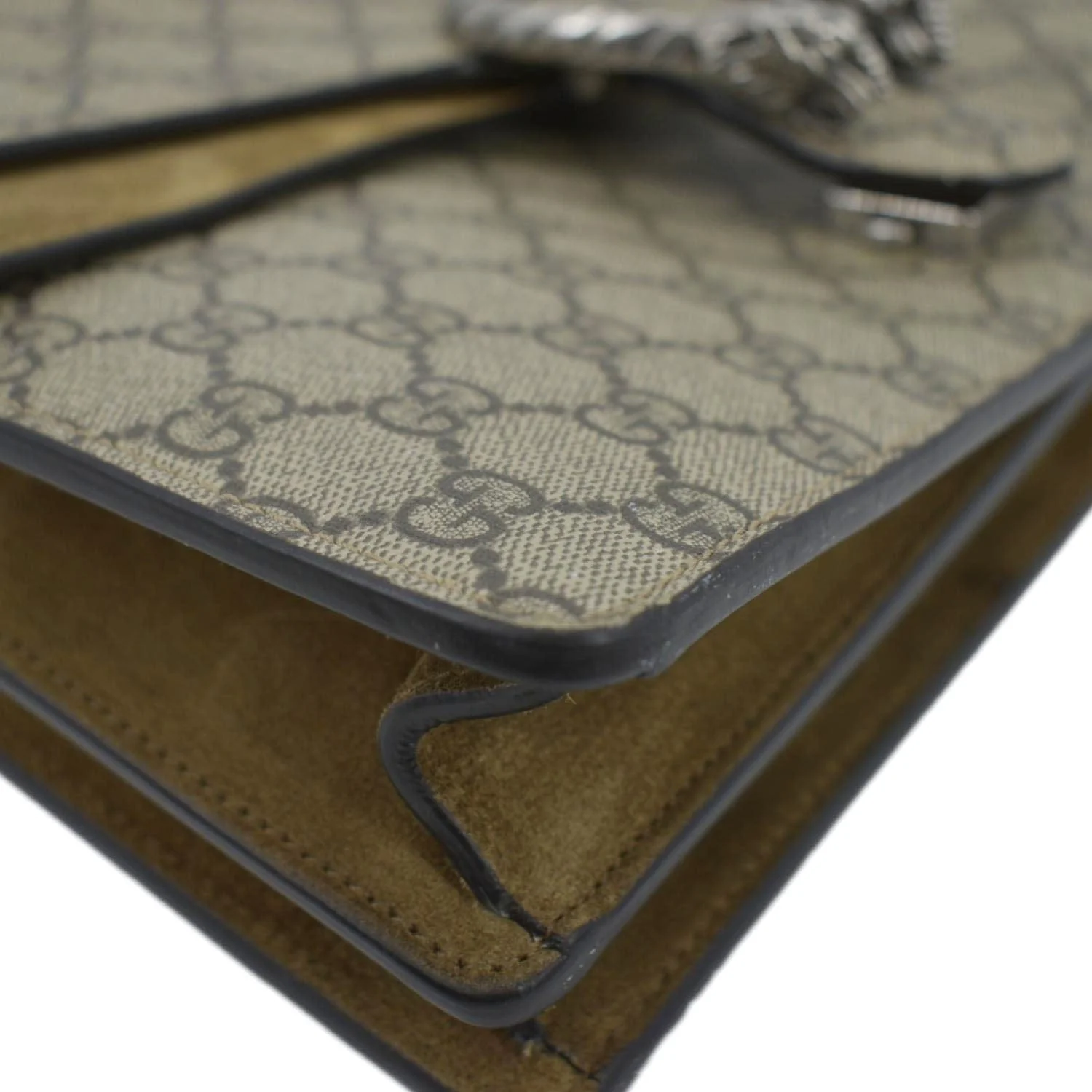 GUCCI Dionysus Medium GG Supreme Monogram Shoulder Bag Beige 403348 - Image 7