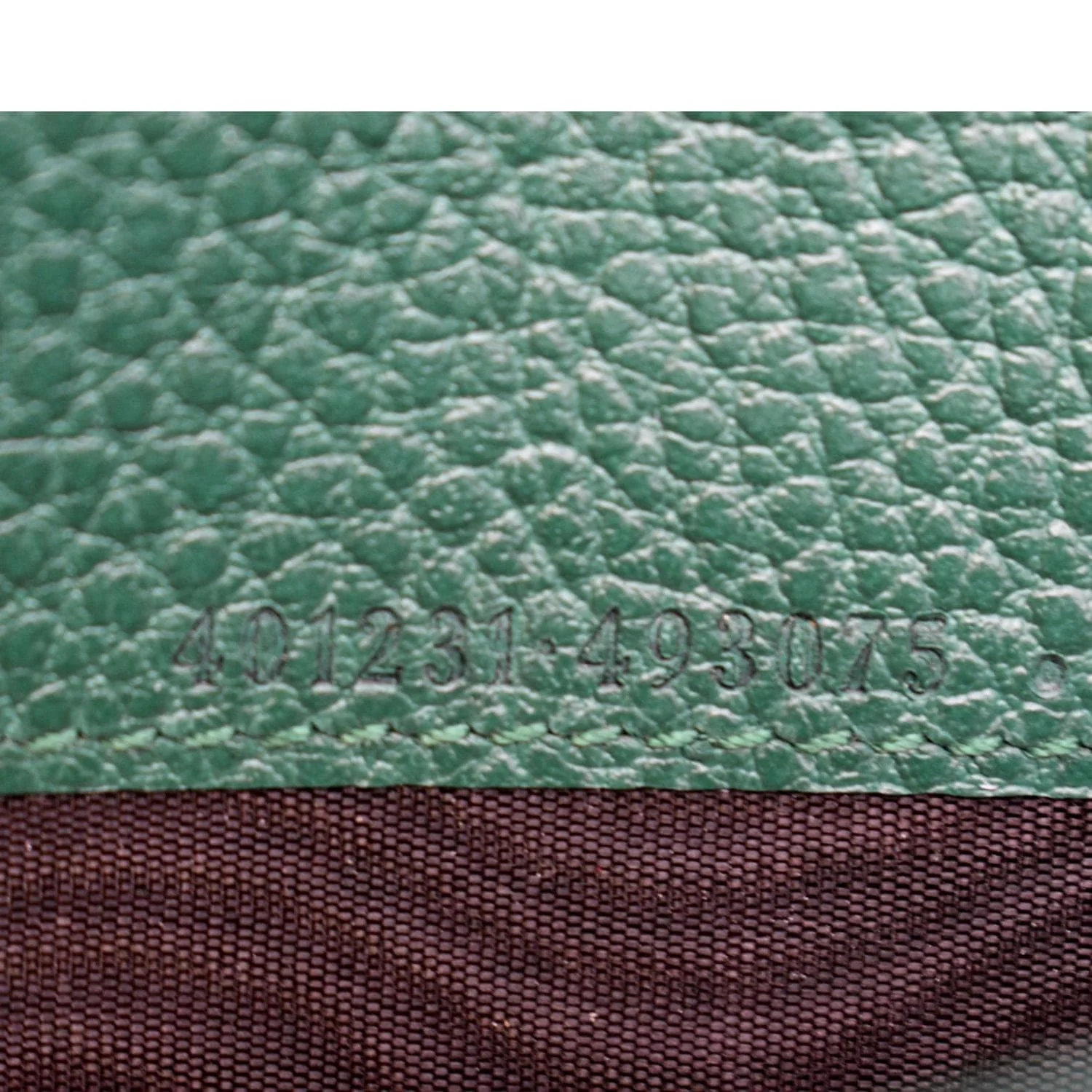 GUCCI Dionysus Leather Chain Crossbody Bag Green 401231 - Image 12