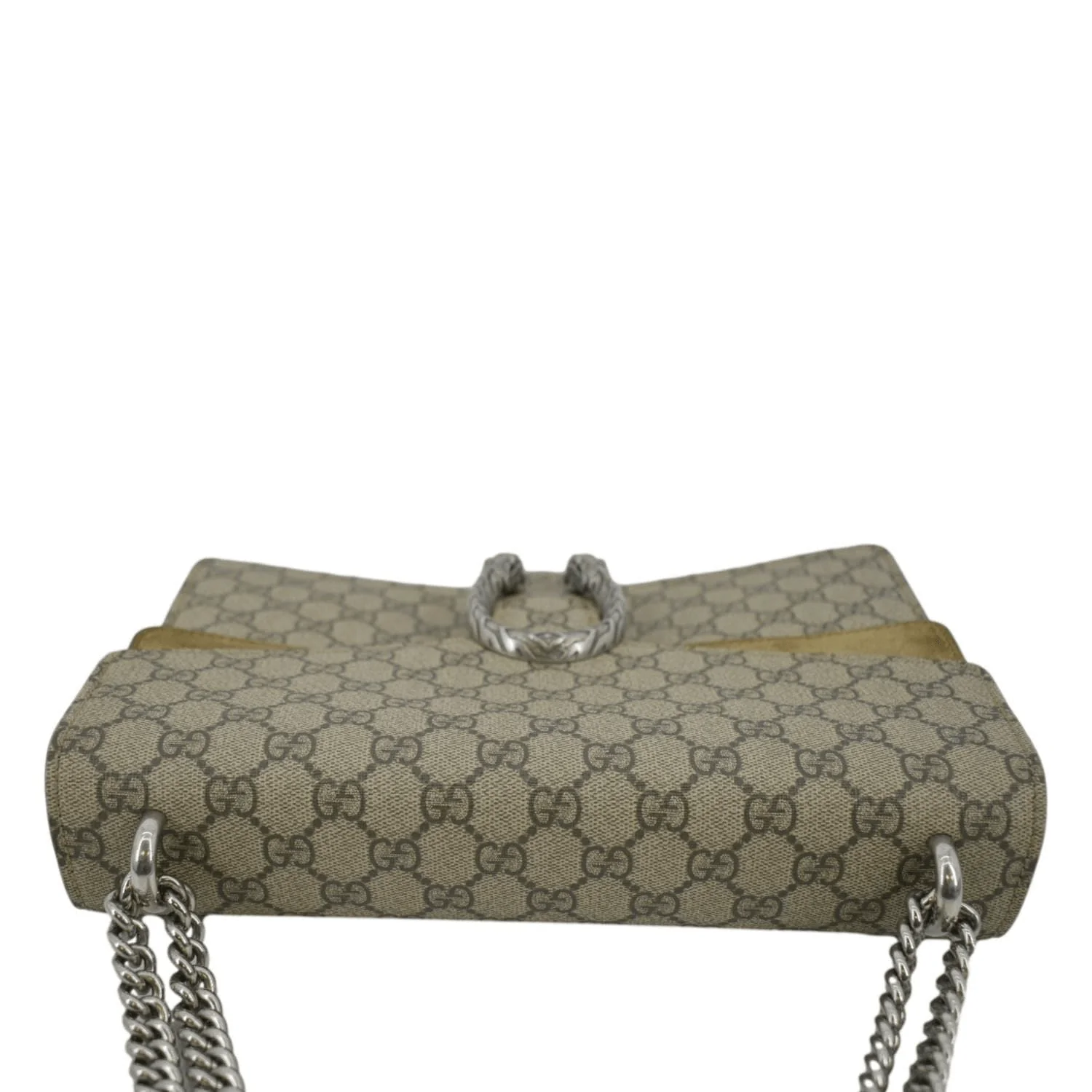 GUCCI Dionysus Medium GG Supreme Monogram Shoulder Bag Beige 403348 - Image 4
