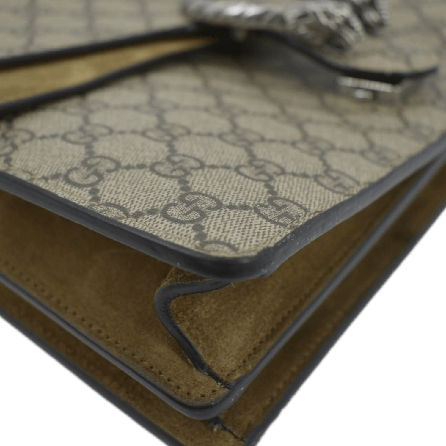 GUCCI Dionysus Medium GG Supreme Monogram Shoulder Bag Beige 403348 - Image 8
