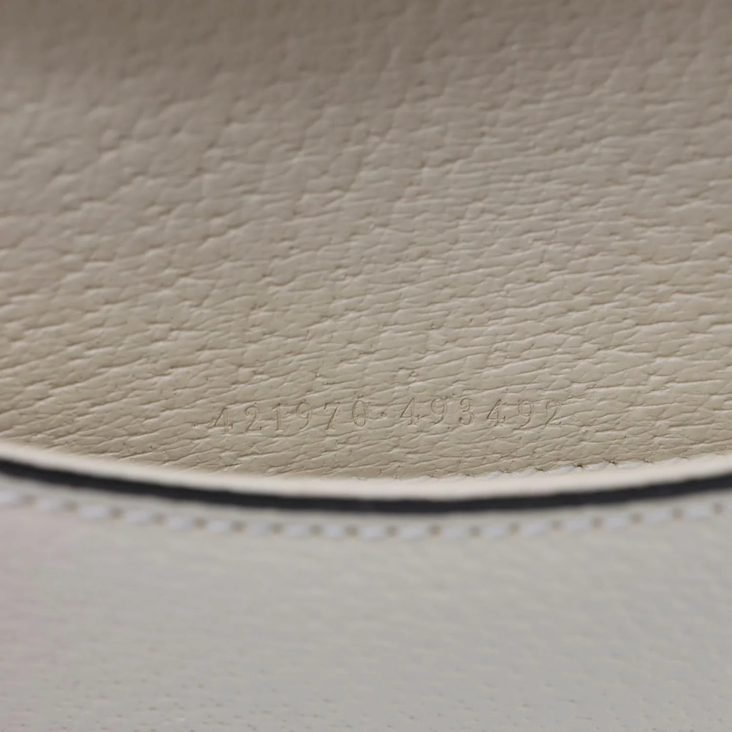 GUCCI Dionysus Mini Leather Crossbody Bag Off White 421970 - Image 11