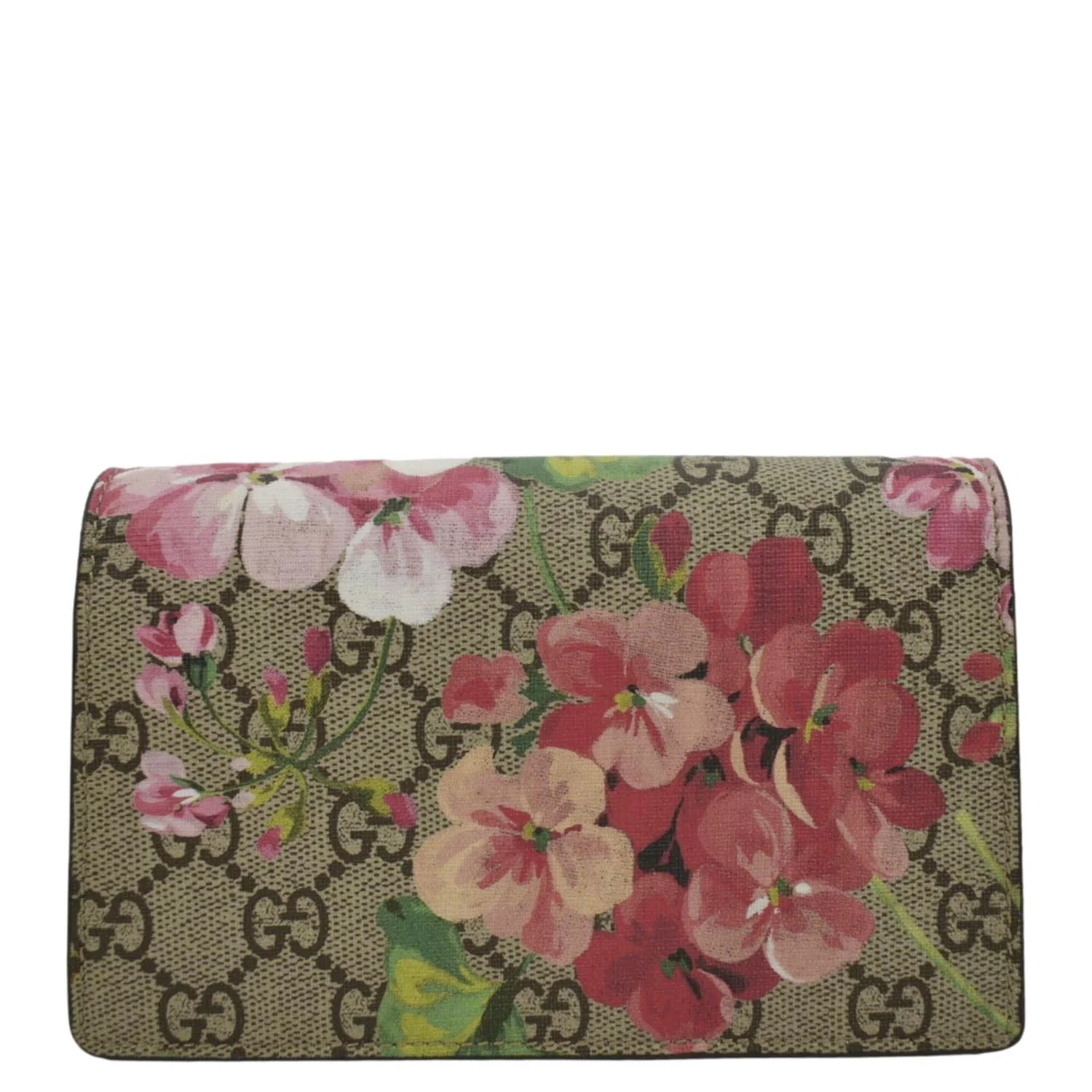 GUCCI Dionysus Super Mini Blooms GG Supreme Canvas Crossbody Bag Dry Rose 476432 - Image 4