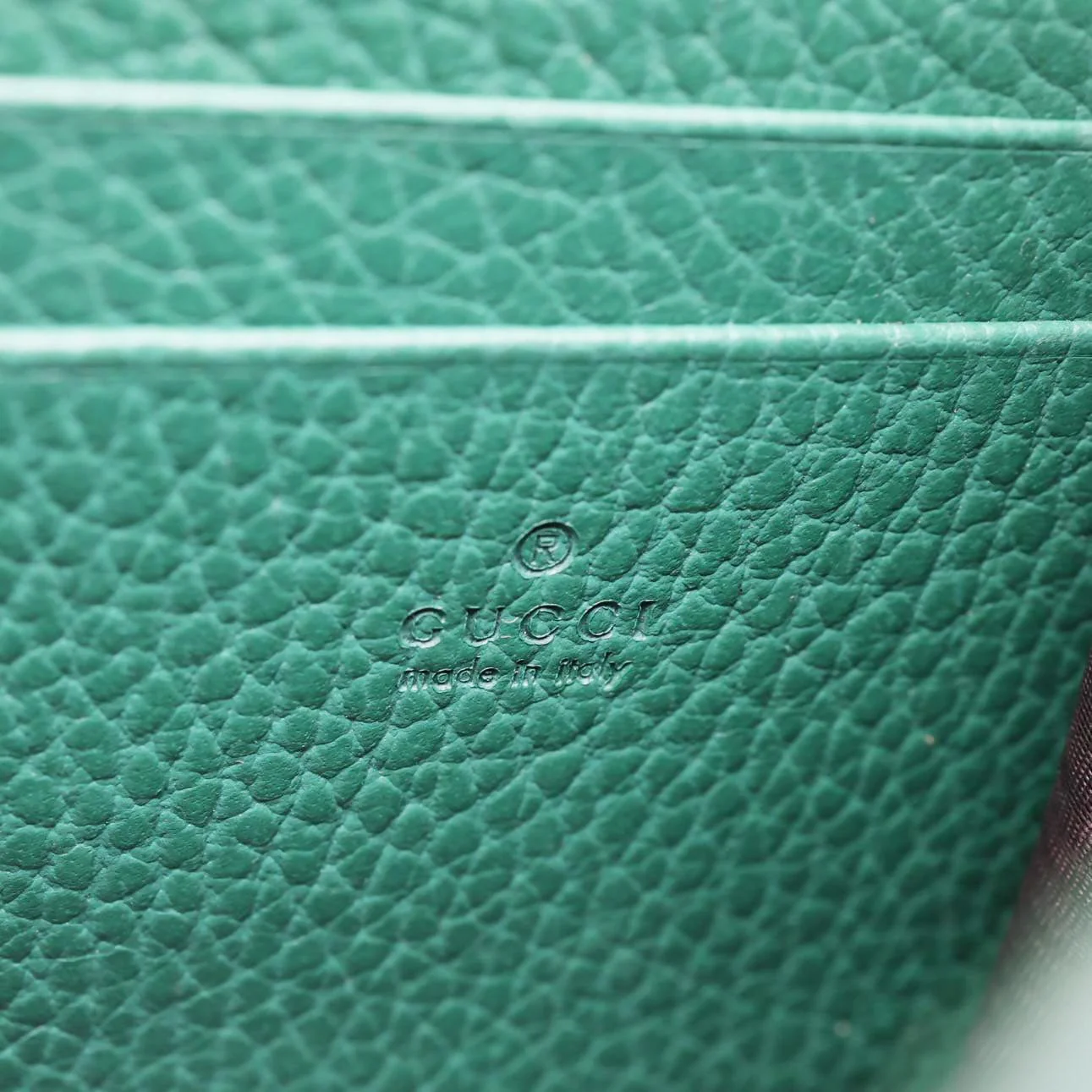 GUCCI Dionysus Crystal Mini Dollar Calfskin Leather Crossbody Bag Green 401231 - Image 13