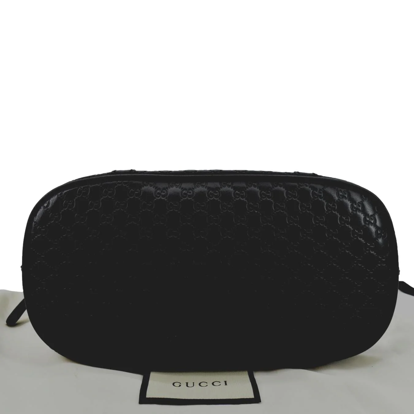 GUCCI Mini Dome Leather Crossbody Bag Black 449654 - Image 8