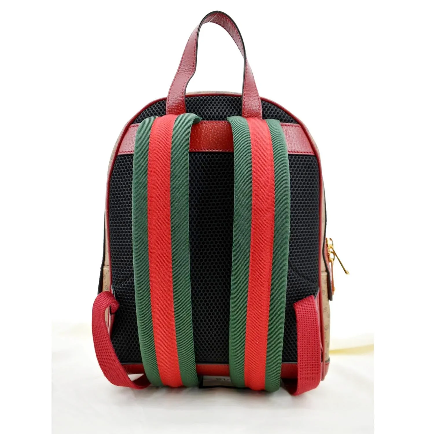 GUCCI X Doraemon Vintage GG Supreme Monogram Backpack Beige 647816 - Image 3