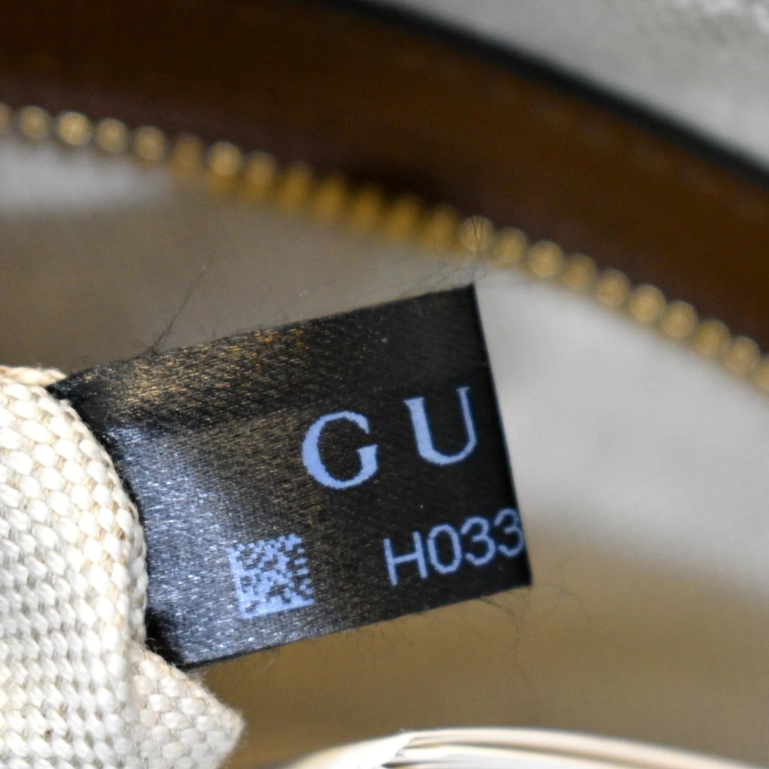 GUCCI Fake/Not GG Supreme Canvas Belt Bag Beige 602695 - Image 12