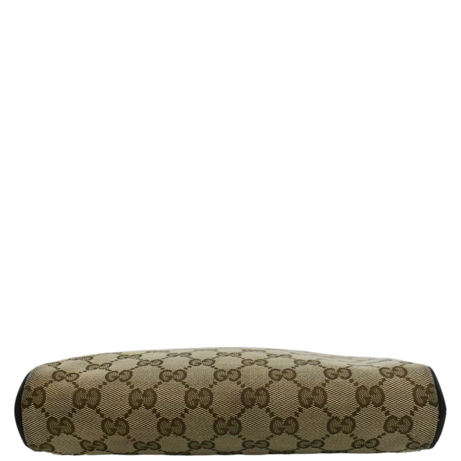 GUCCI GG Monogram Canvas Belt Bag Beige 449174 - Image 11