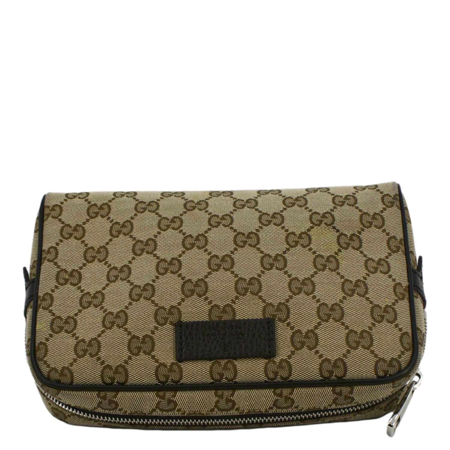 GUCCI GG Monogram Canvas Belt Bag Beige 449174 - Image 5