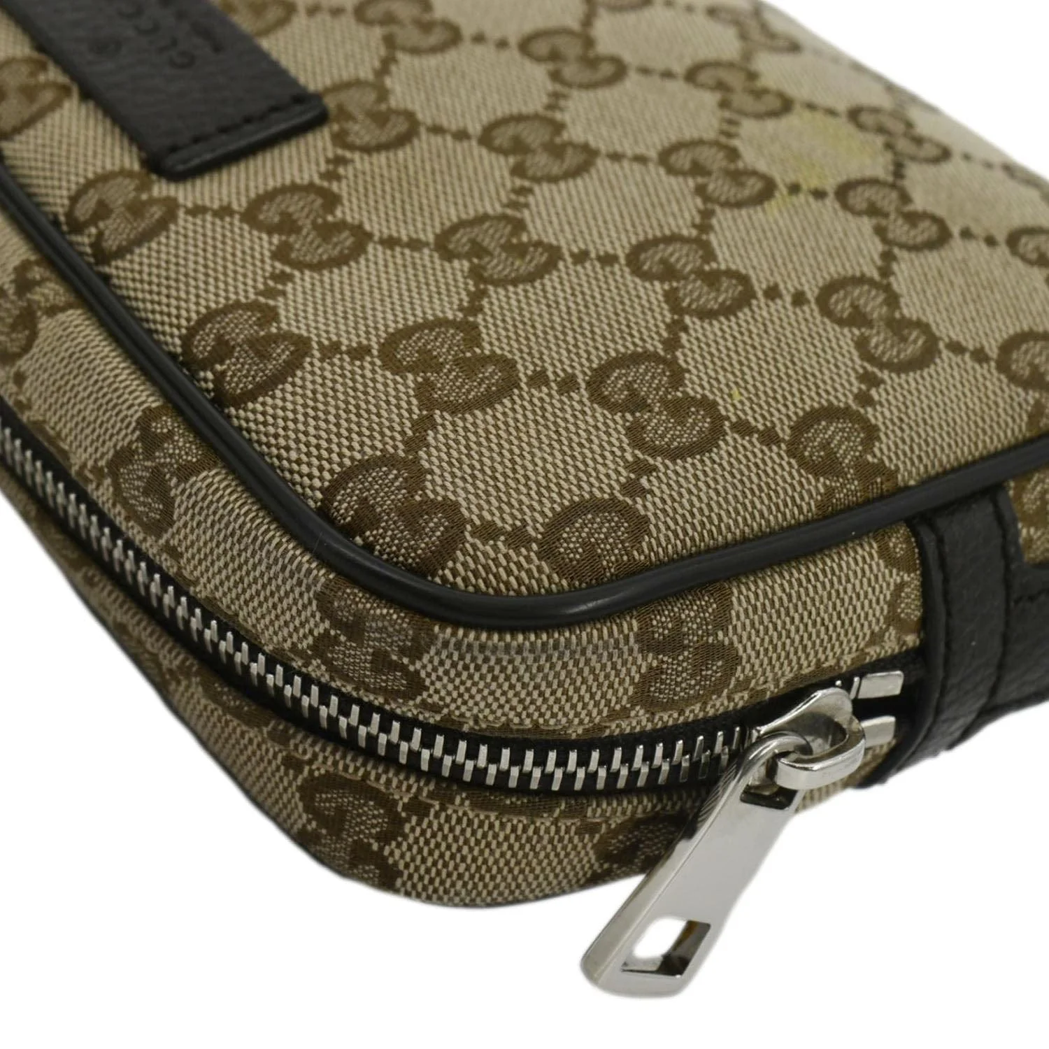 GUCCI GG Monogram Canvas Belt Bag Beige 449174 - Image 8
