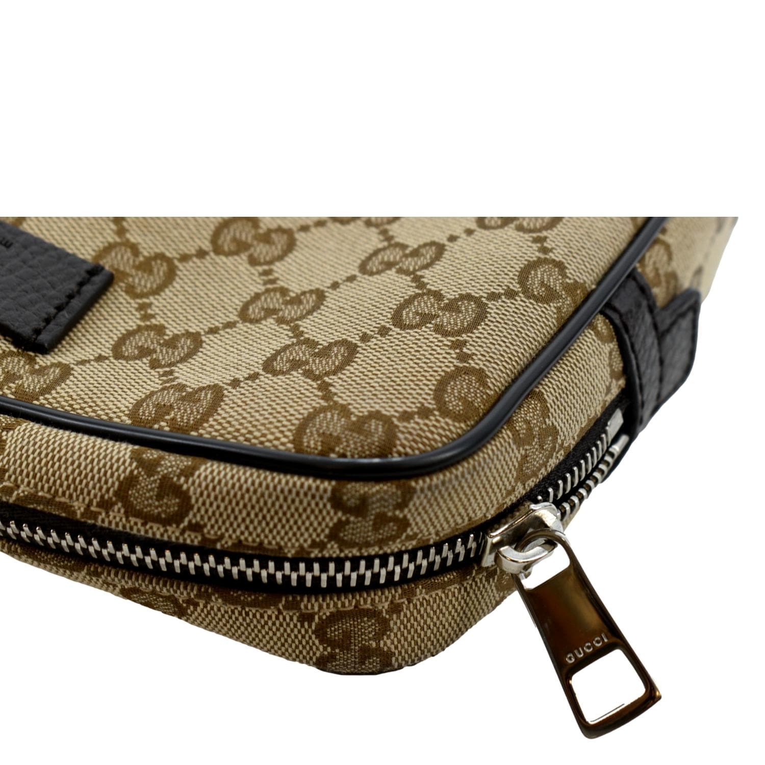 GUCCI GG Monogram Canvas Belt Bag Beige 449174 - Image 8