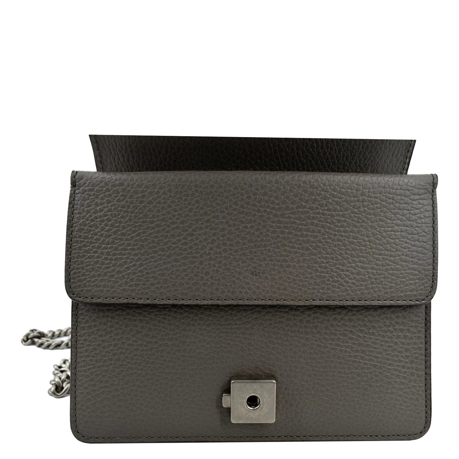 GUCCI Dionysus Mini Leather Crossbody Bag Gray 421970 - Image 10