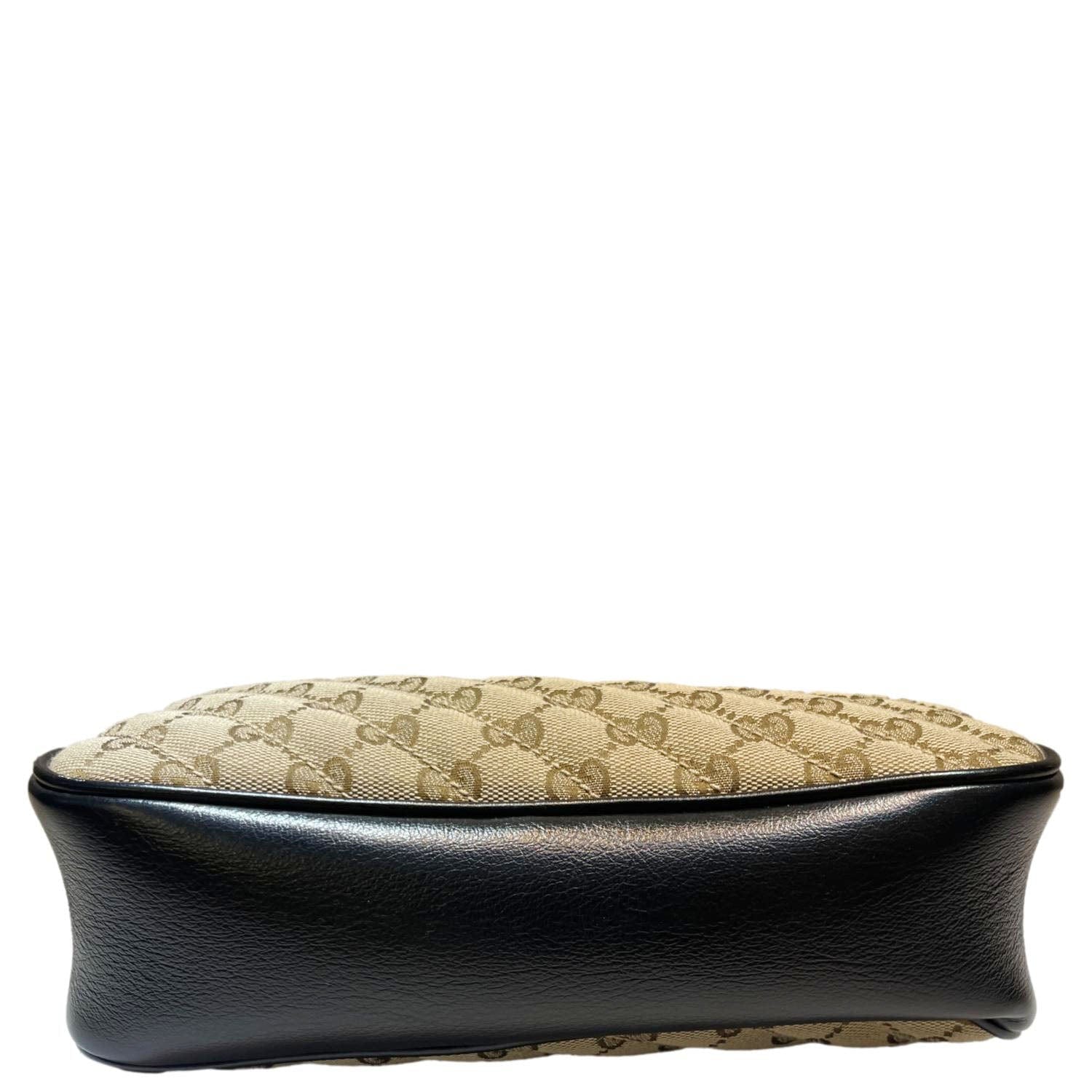 GUCCI Marmont Small Monogram Canvas Crossbody Camera Bag Beige 447632 - Image 5