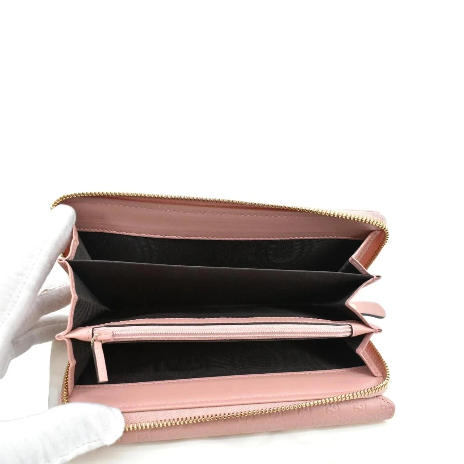 GUCCI Leather Wallet Light Pink 449364 - Image 10