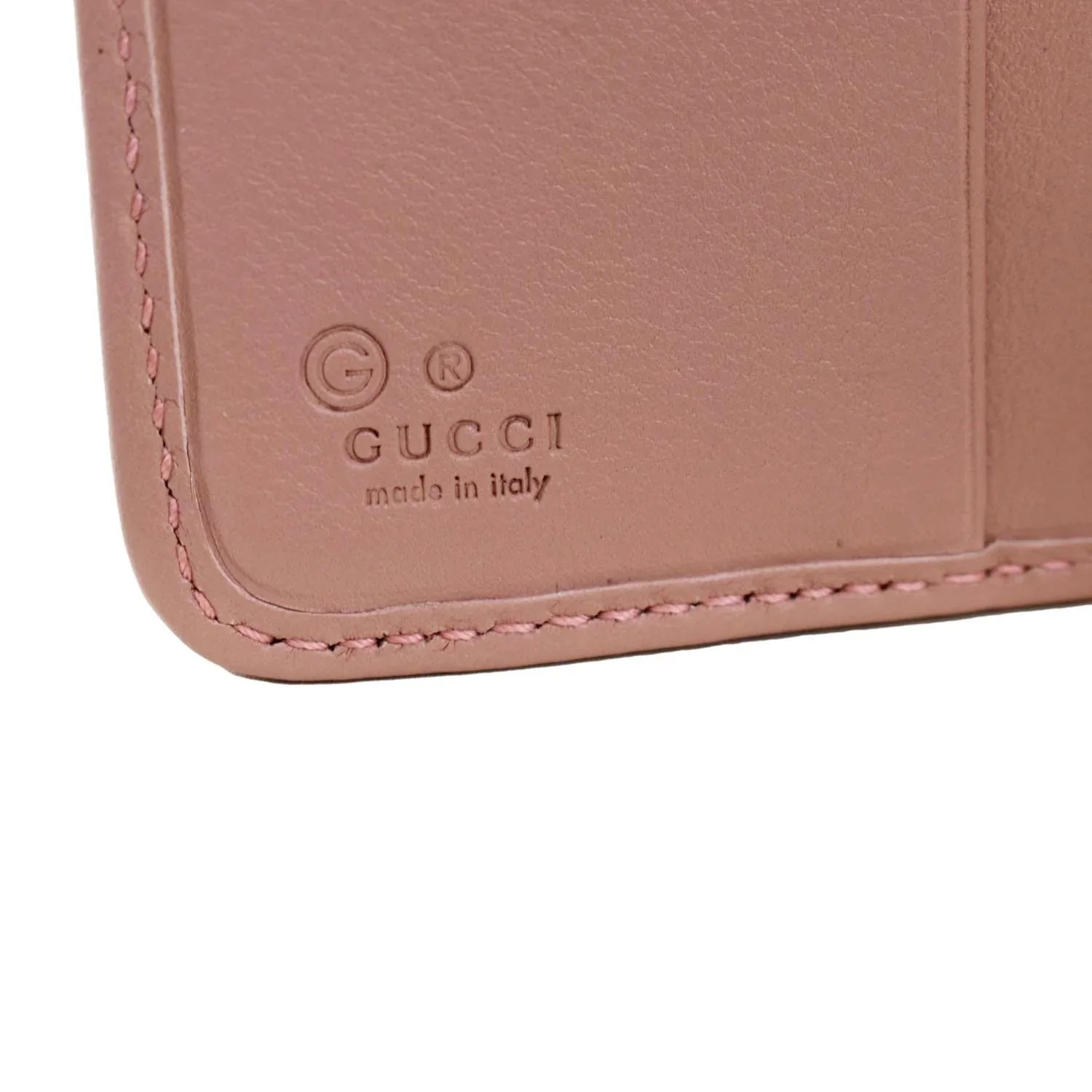 GUCCI Leather Wallet Light Pink 449364 - Image 12